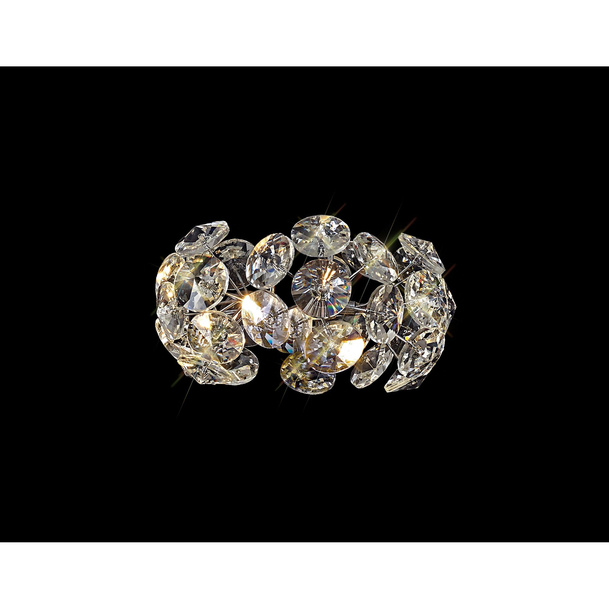 Fabula Grosvenor Shade - Polished Chrome & Crystal - Shade Only