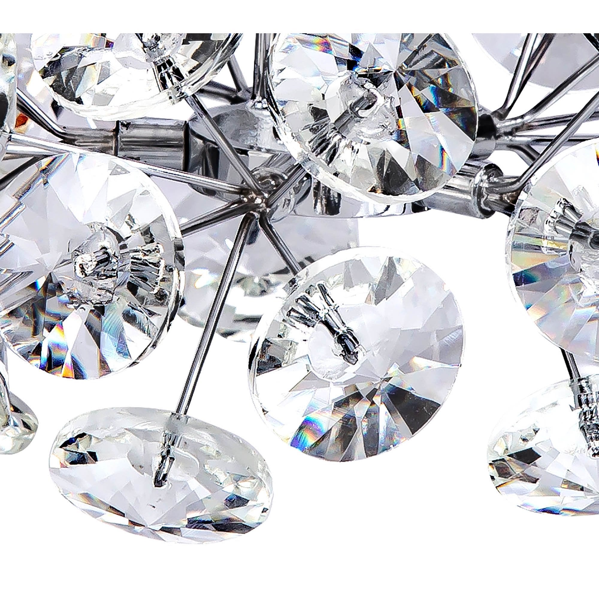 Fabula Grosvenor Shade - Polished Chrome & Crystal - Shade Only