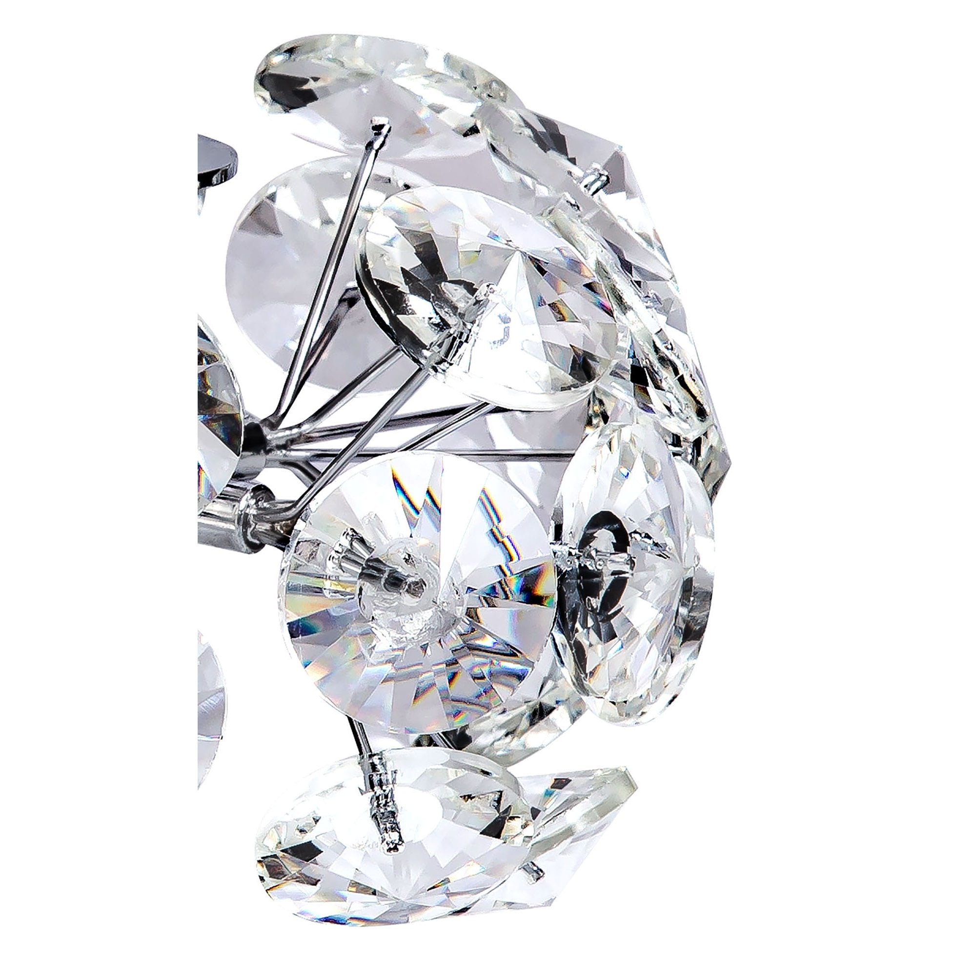 Fabula Grosvenor Shade - Polished Chrome & Crystal - Shade Only