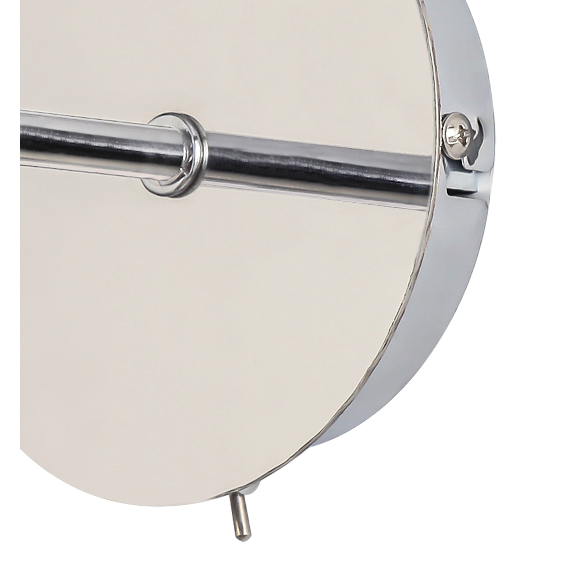 Fabula Grosvenor Single Wall Lamp - Polished Chrome & Crystal Glass