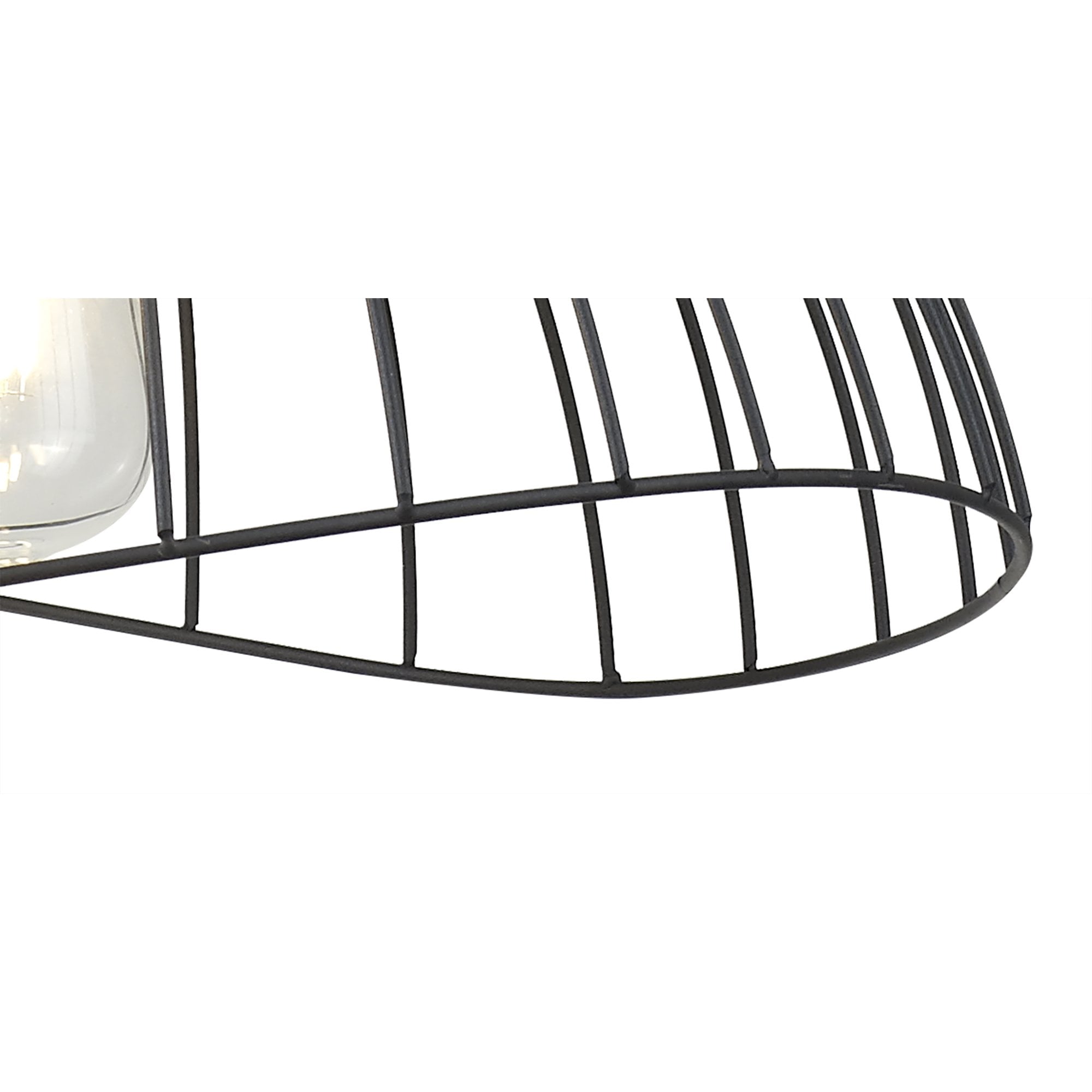 Fabula Halstead Single Dome Pendant - Graphite