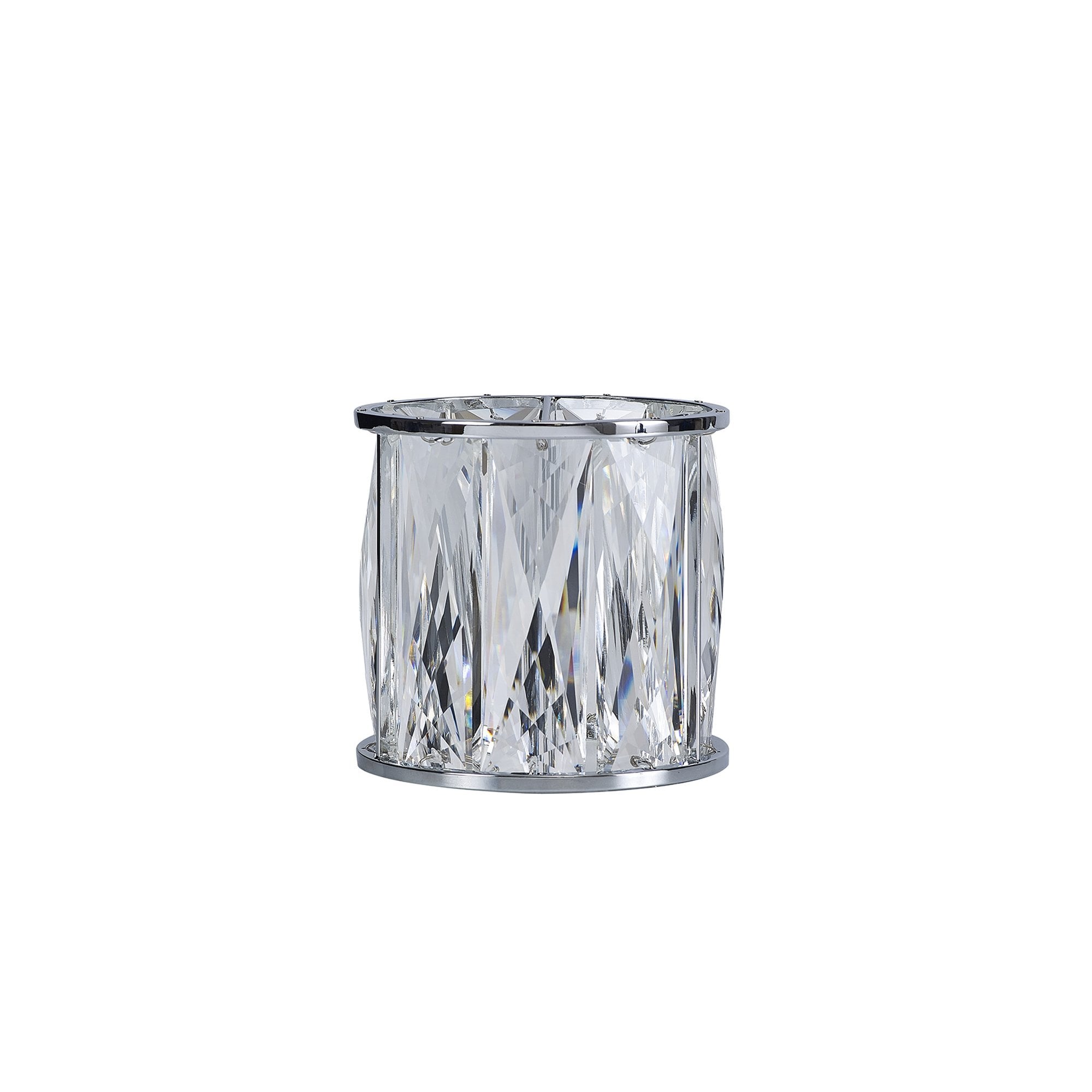 Fabula Harford 10.8cm Shade - Chrome & Clear Crystal - Shade Only