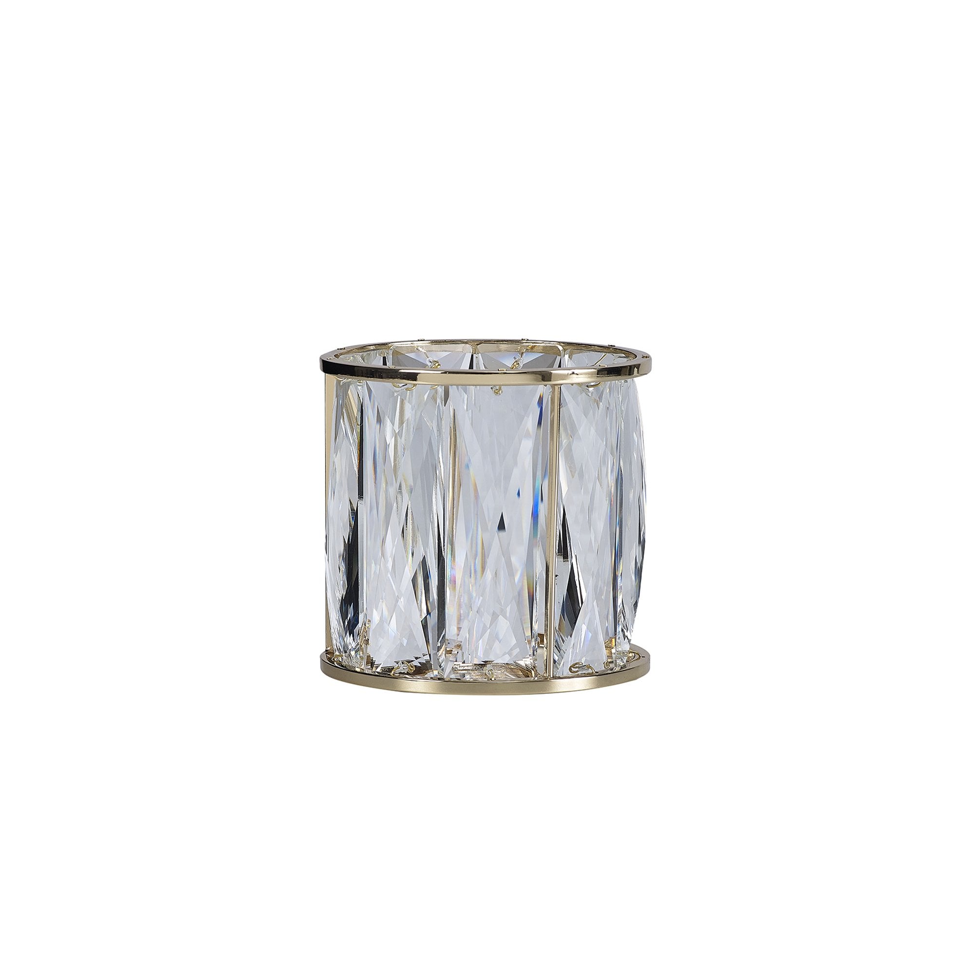 Fabula Harford 10.8cm Shade - French Gold & Clear Crystal - Shade Only