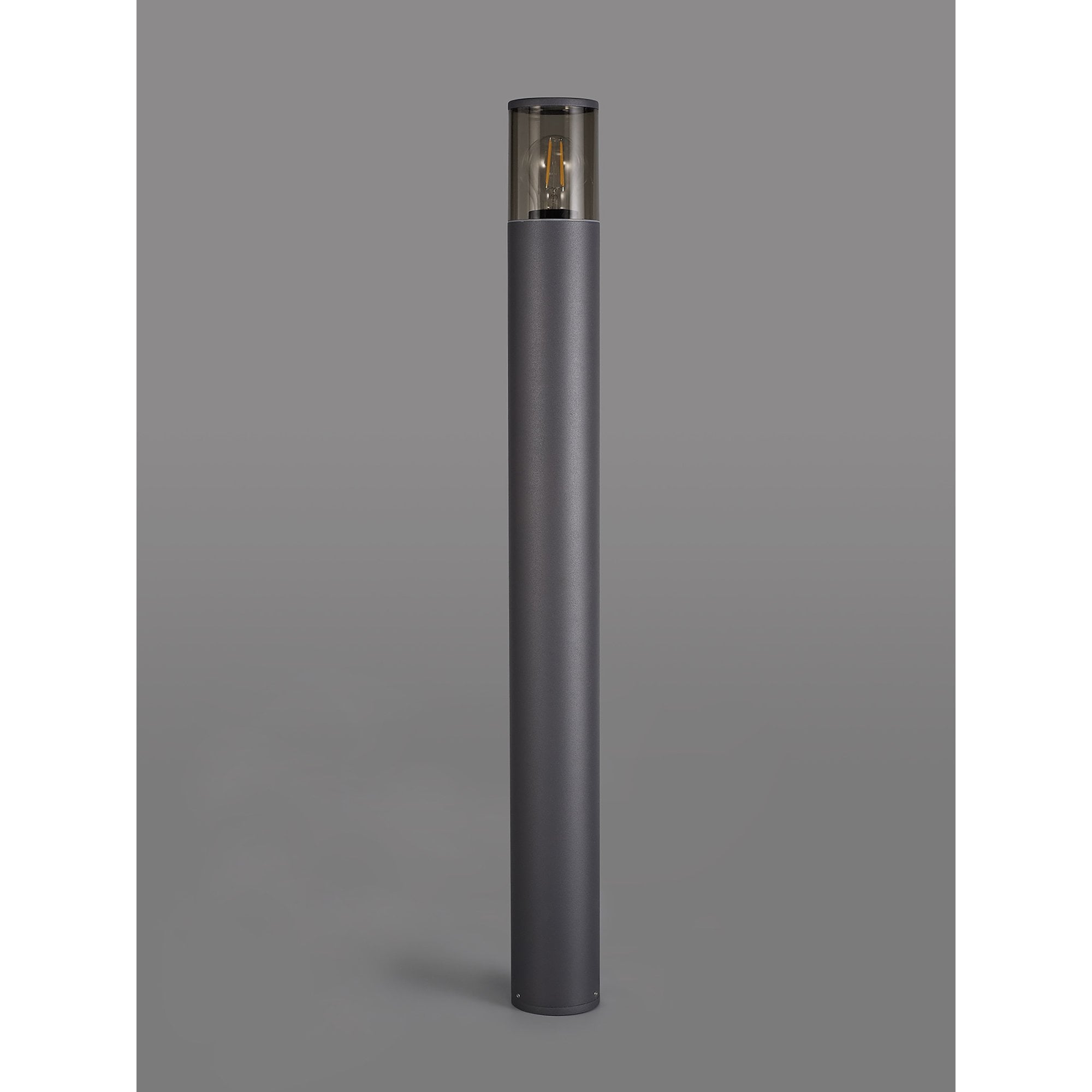 Fabula Harwater Single 90cm Post Lamp - Anthracite & Smoked PC - IP54