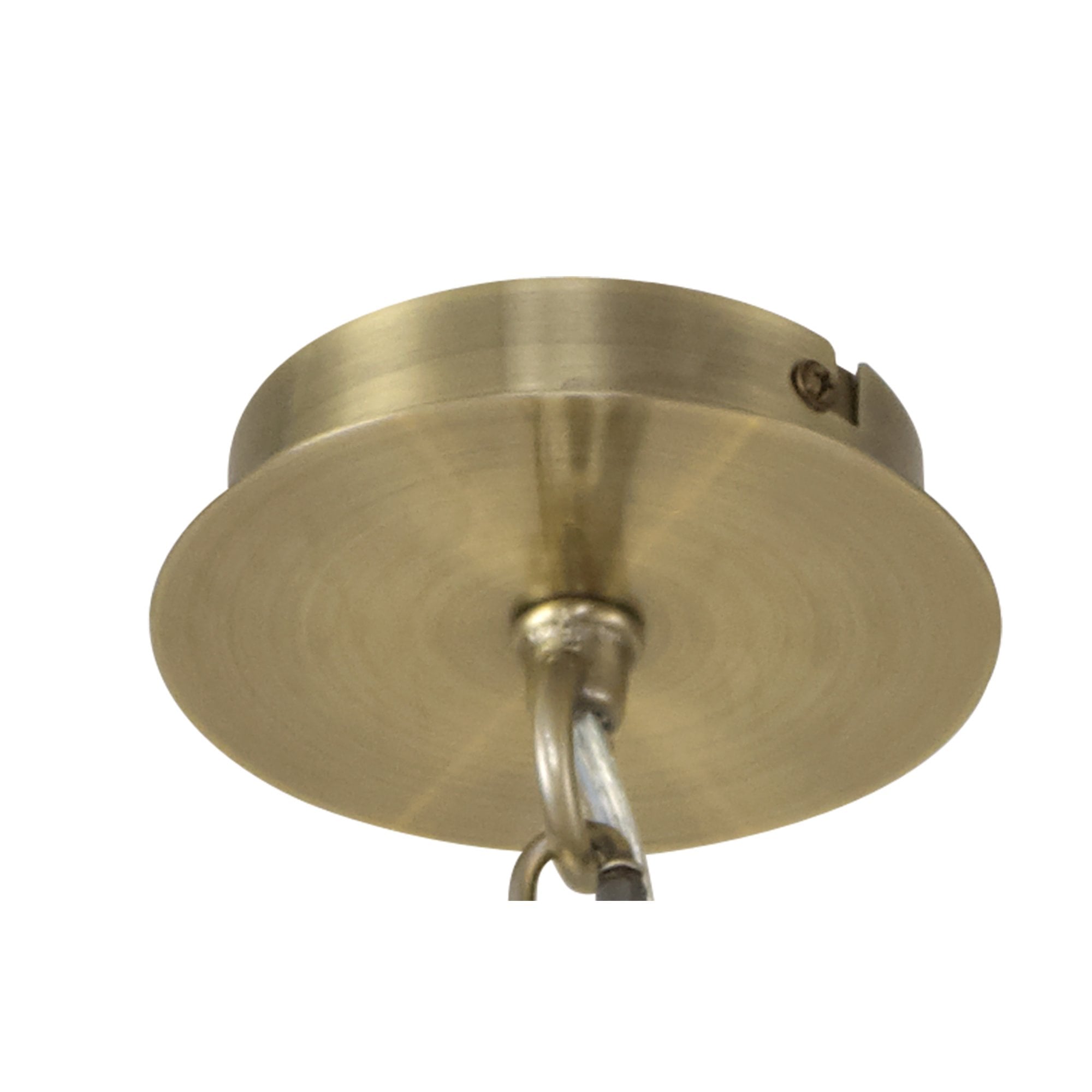 Fabula Heathcote 7 Light Pendant/Semi-Flush Light - Antique Brass