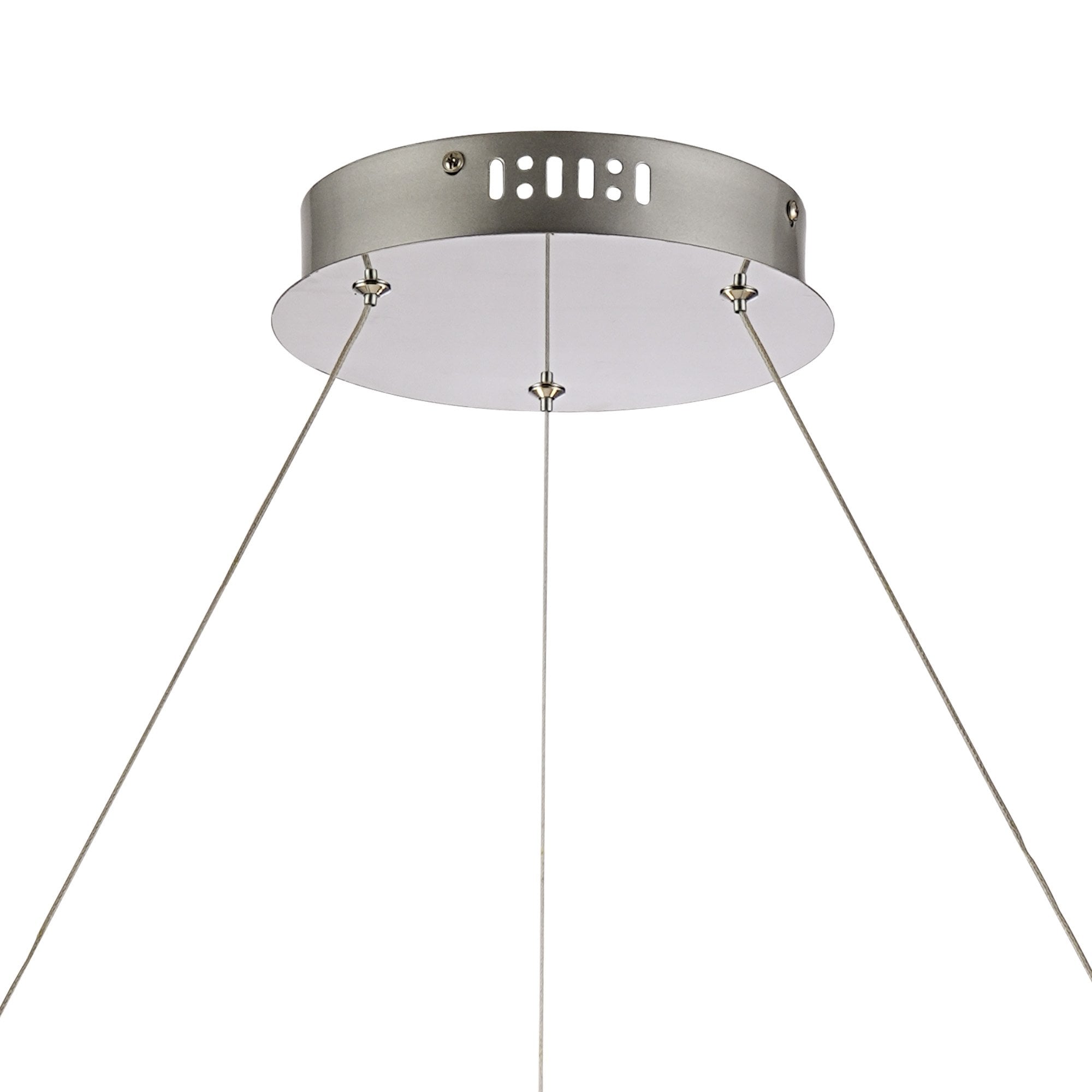 Fabula Holly 12 Light LED Ring Pendant - Polished Chrome