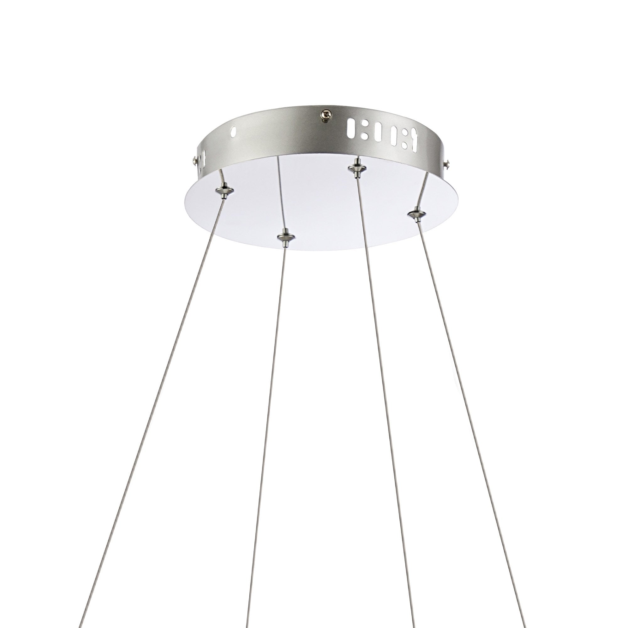 Fabula Holly 8 Light LED Ring Pendant - Polished Chrome
