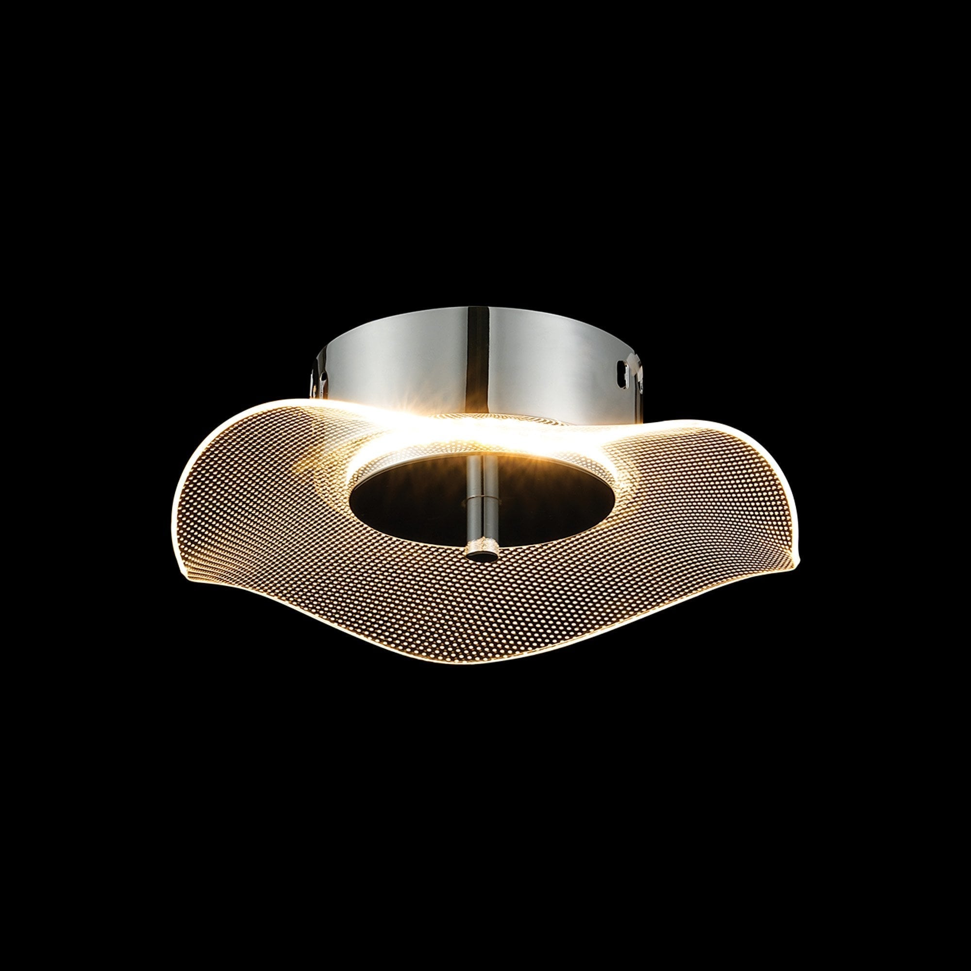 Fabula Holly LED Flush Light - Polished Chrome