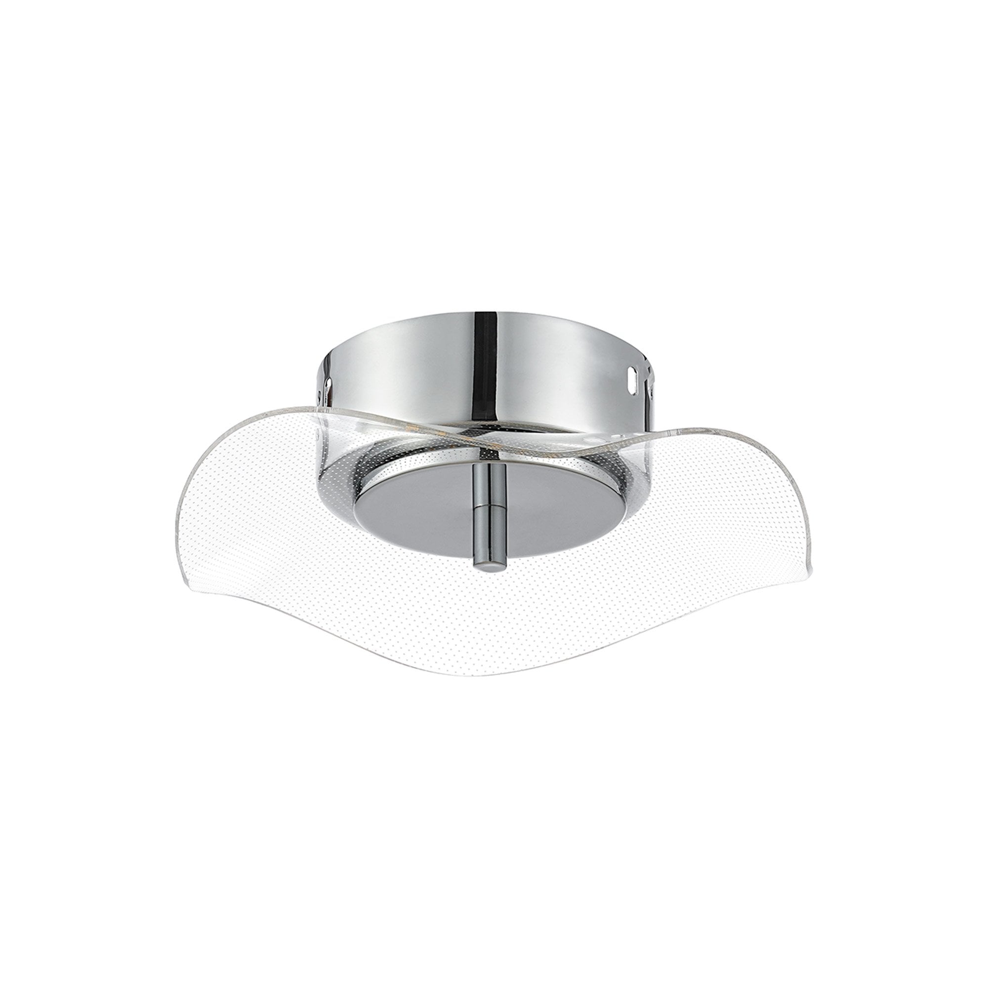 Fabula Holly LED Flush Light - Polished Chrome