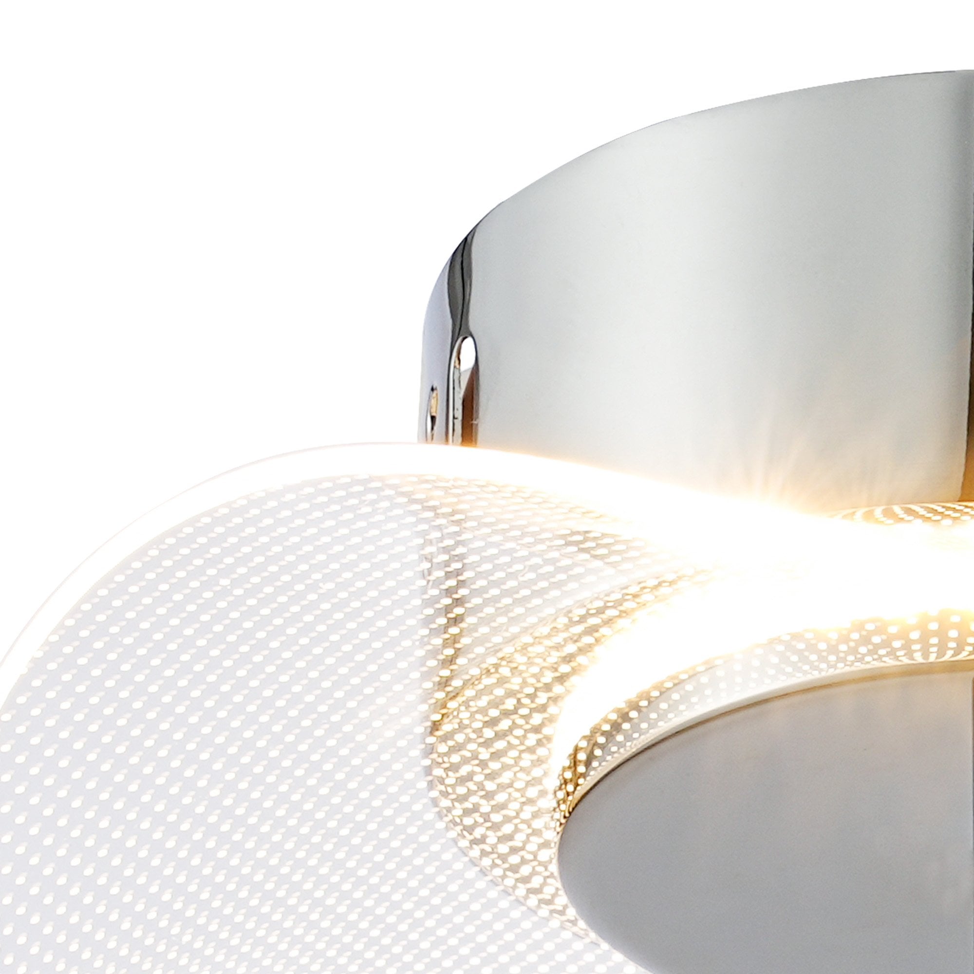 Fabula Holly LED Flush Light - Polished Chrome