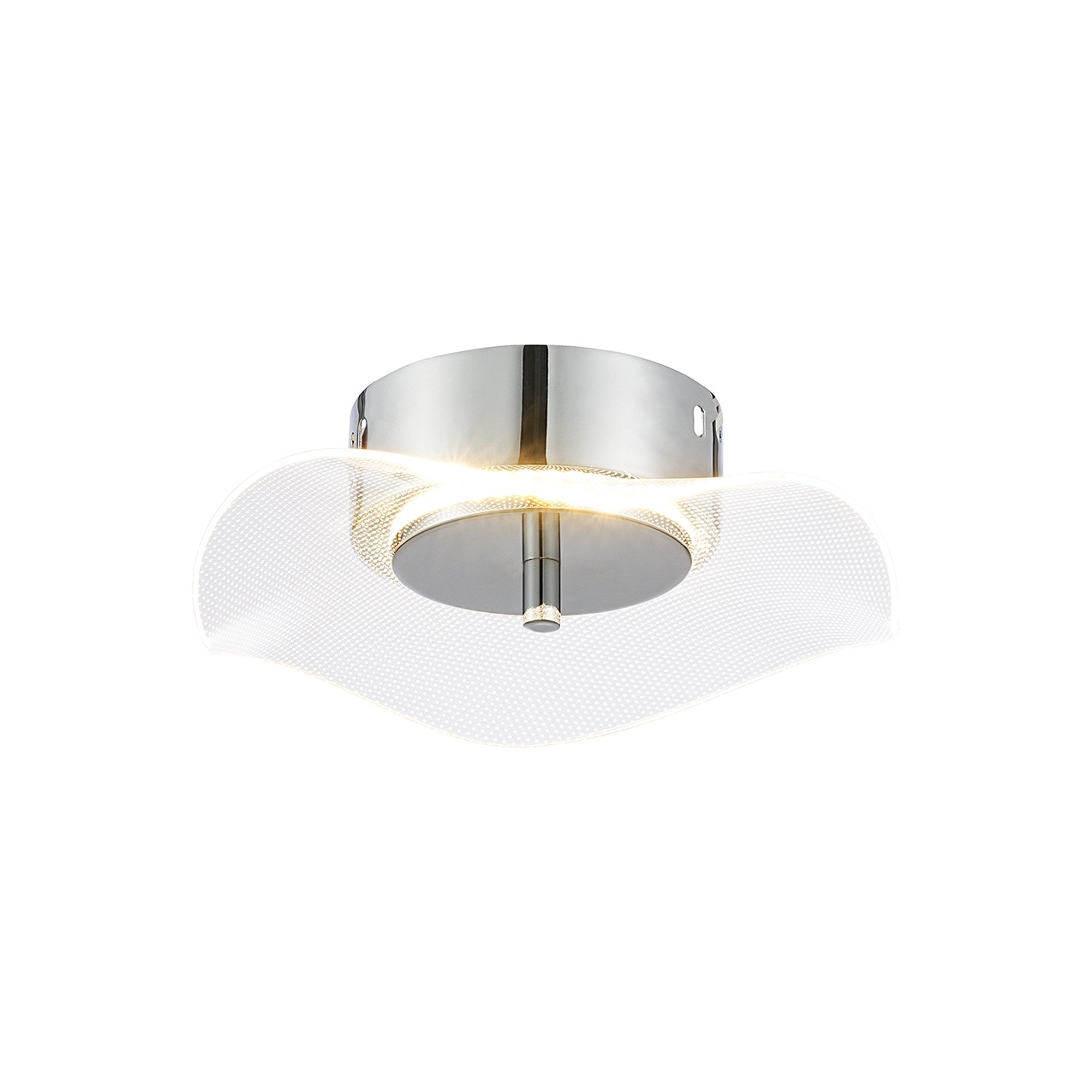 Fabula Holly LED Flush Light - Polished Chrome