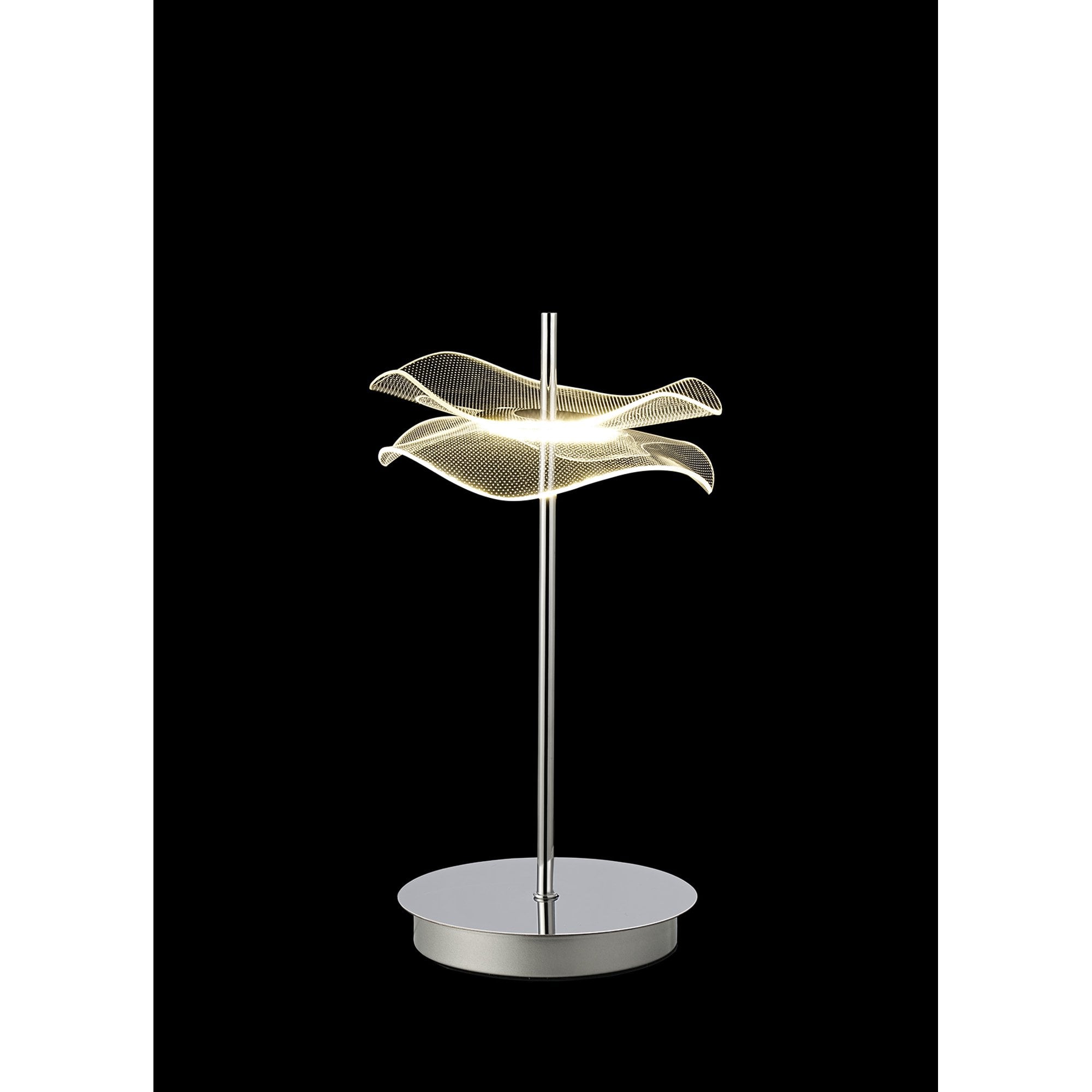 Fabula Holly LED Table Lamp - Polished Chrome