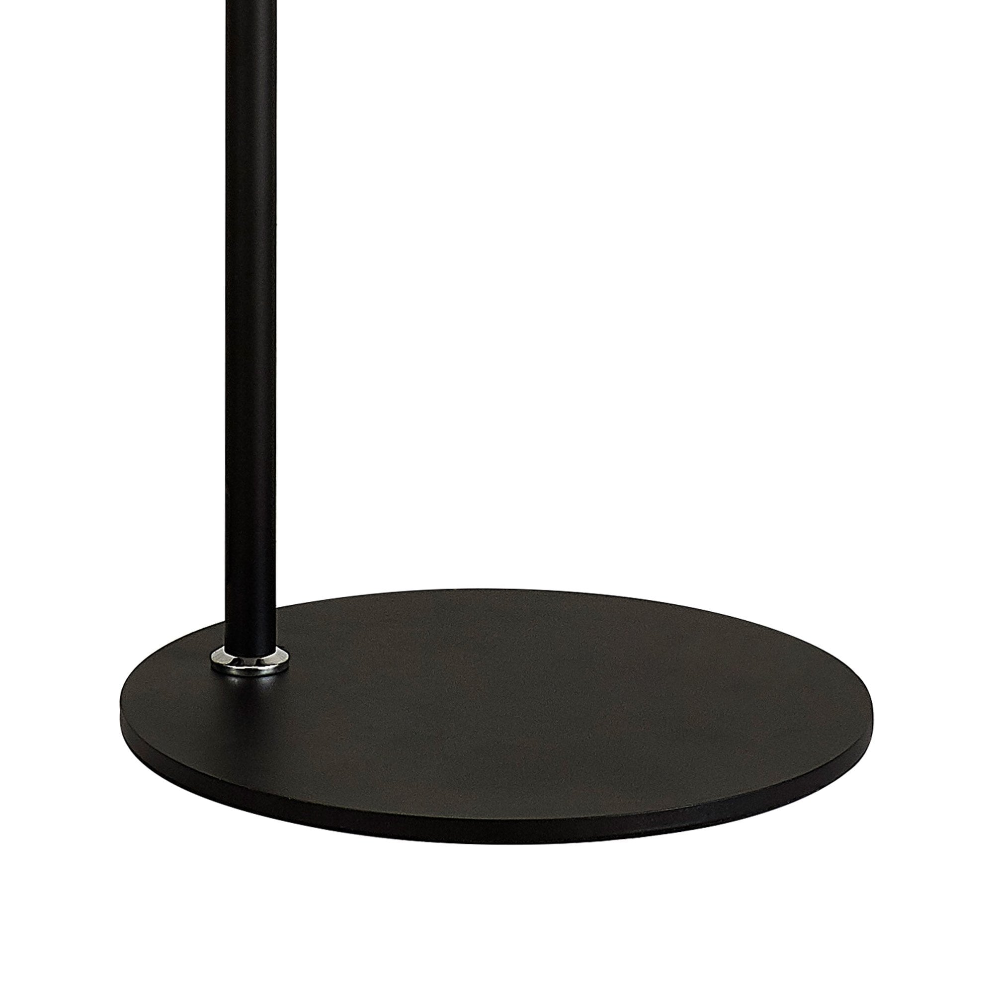 Fabula Kendon Single Floor Lamp - Black & Smoke Fade Glass