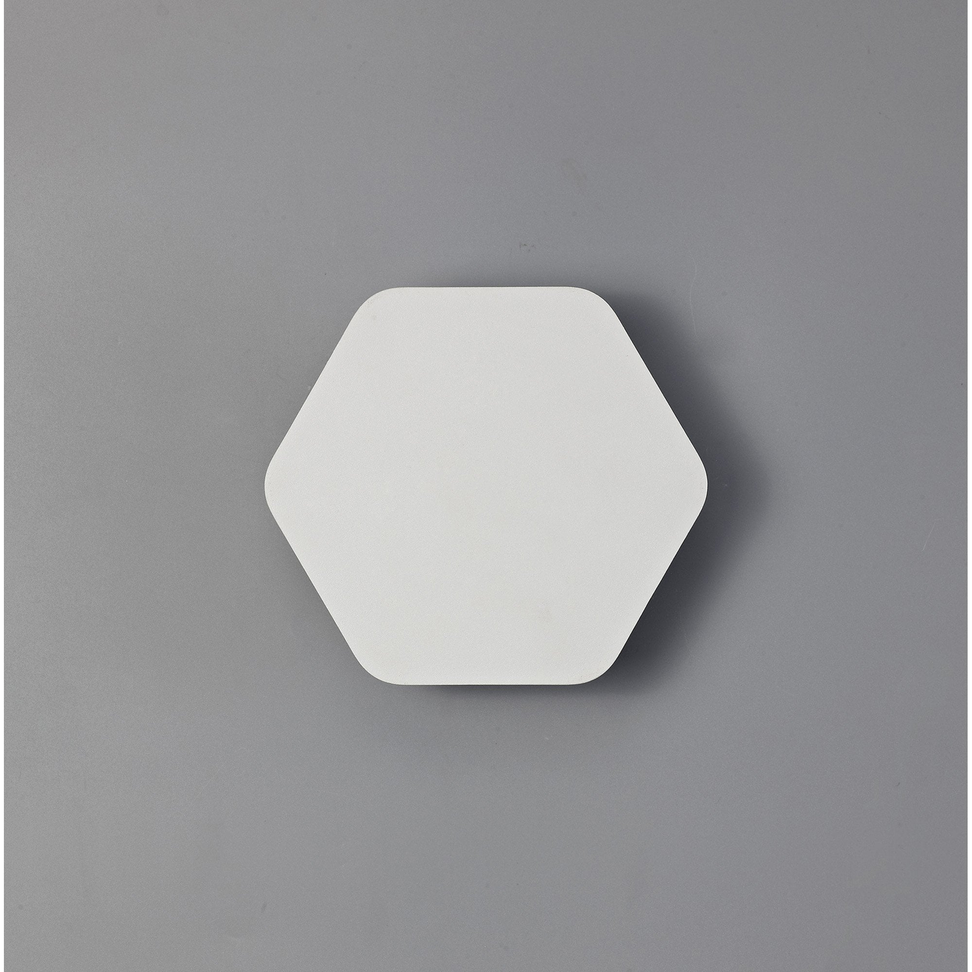 Fabula Kingsley Magnetic Base LED Wall Lamp - 15cm Horizontal Hexagonal - Sand White