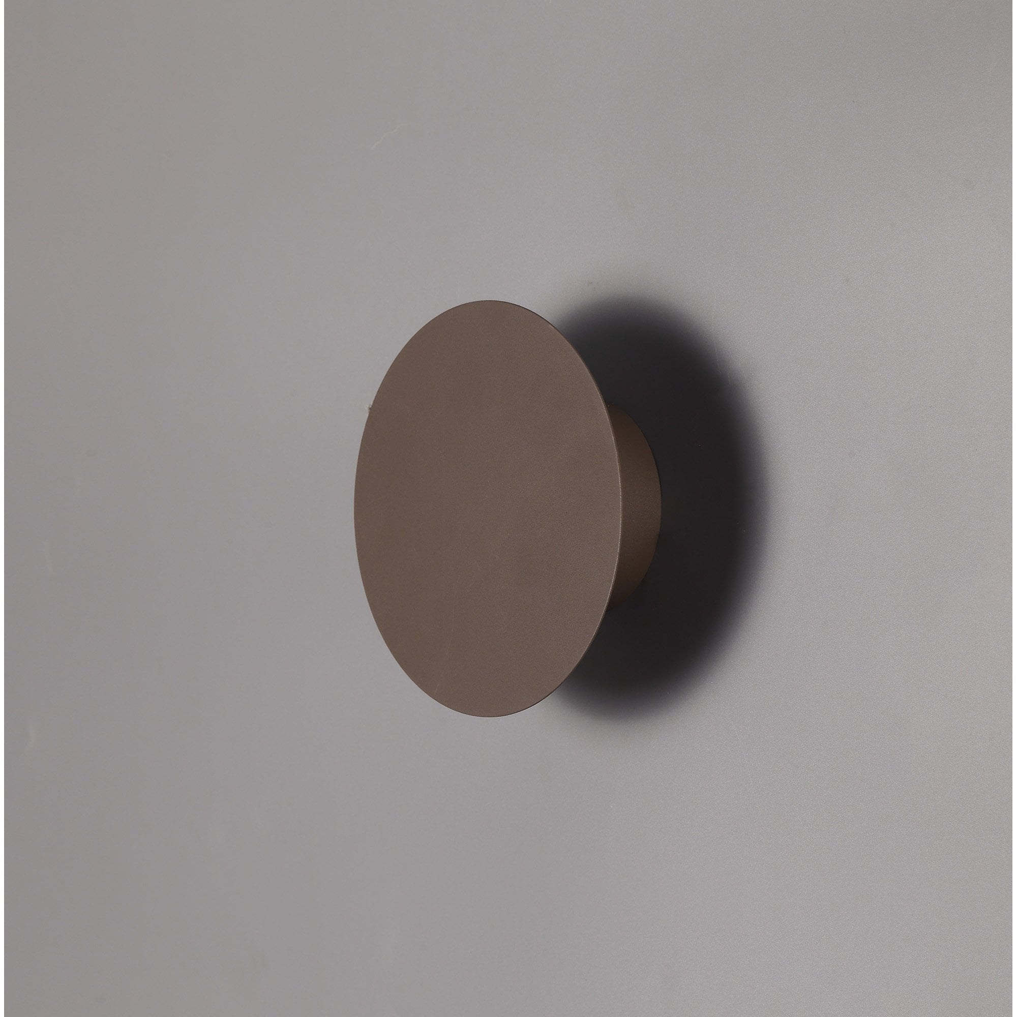 Fabula Kingsley Magnetic Base LED Wall Lamp - 15cm Round - Coffee