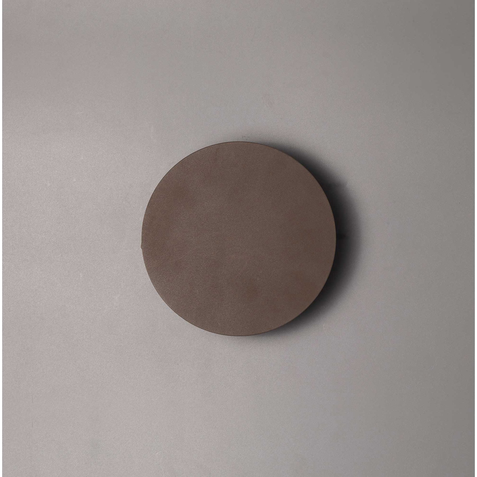 Fabula Kingsley Magnetic Base LED Wall Lamp - 15cm Round - Coffee