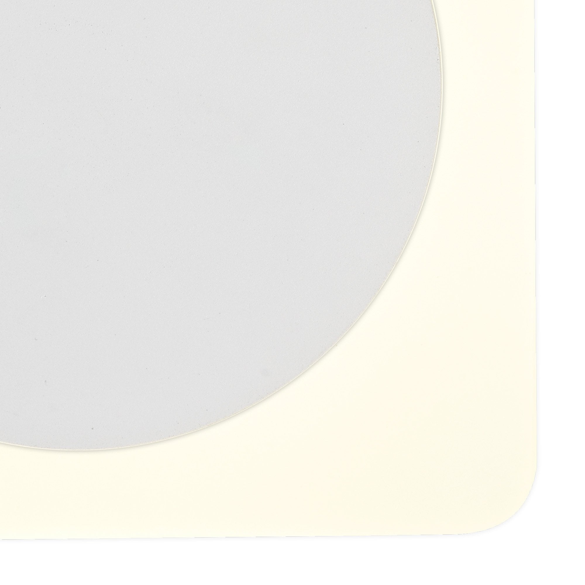 Fabula Kingsley Magnetic Base LED Wall Lamp - 15cm Round 19cm Square - Central - Sand White & Acrylic Frosted Diffuser