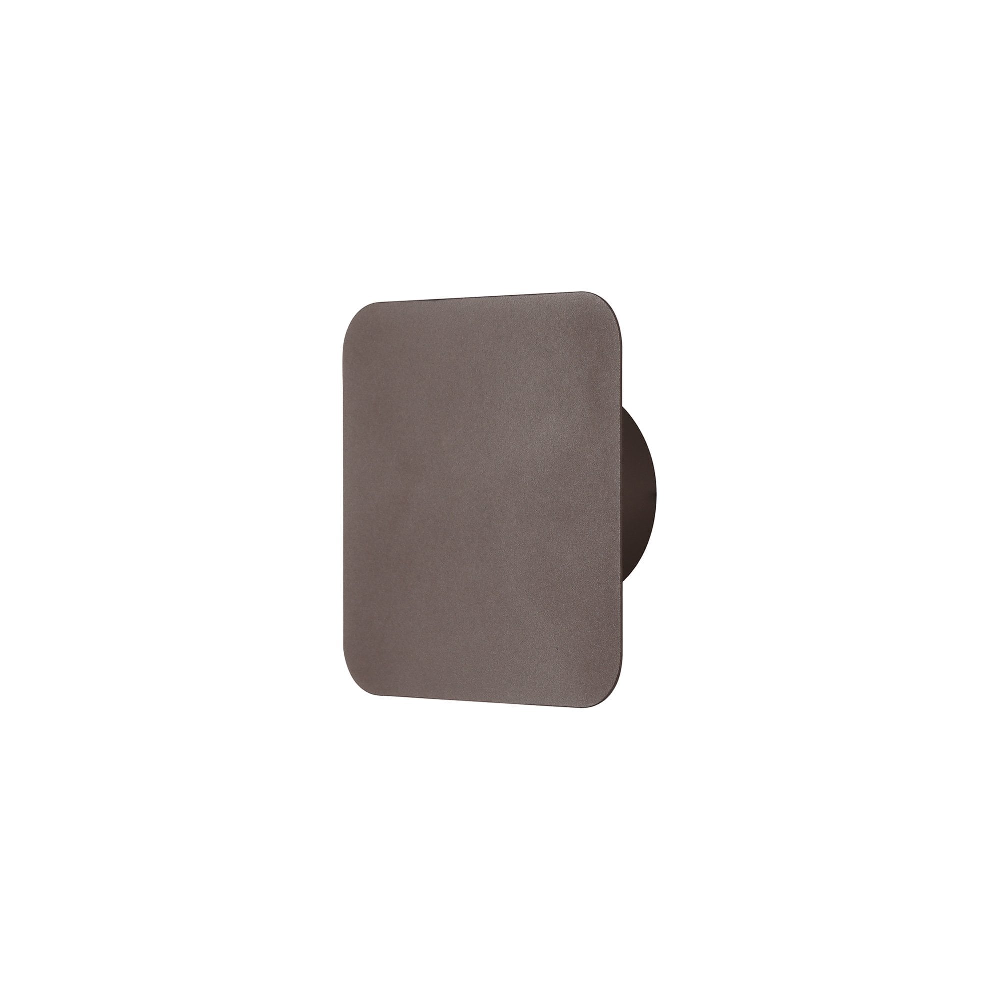 Fabula Kingsley Magnetic Base LED Wall Lamp - 15cm Square - Coffee
