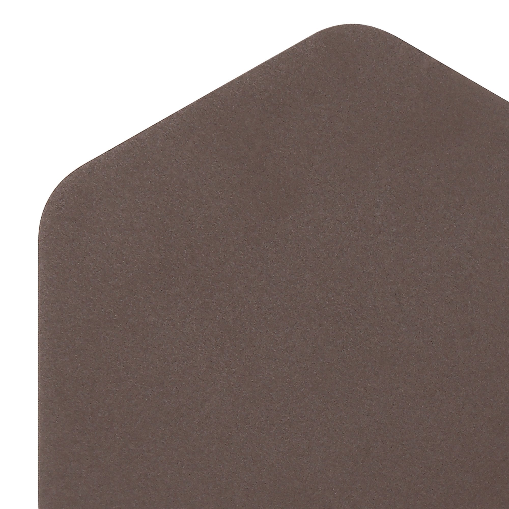 Fabula Kingsley Magnetic Base LED Wall Lamp - 15cm Vertical Hexagonal - Coffee