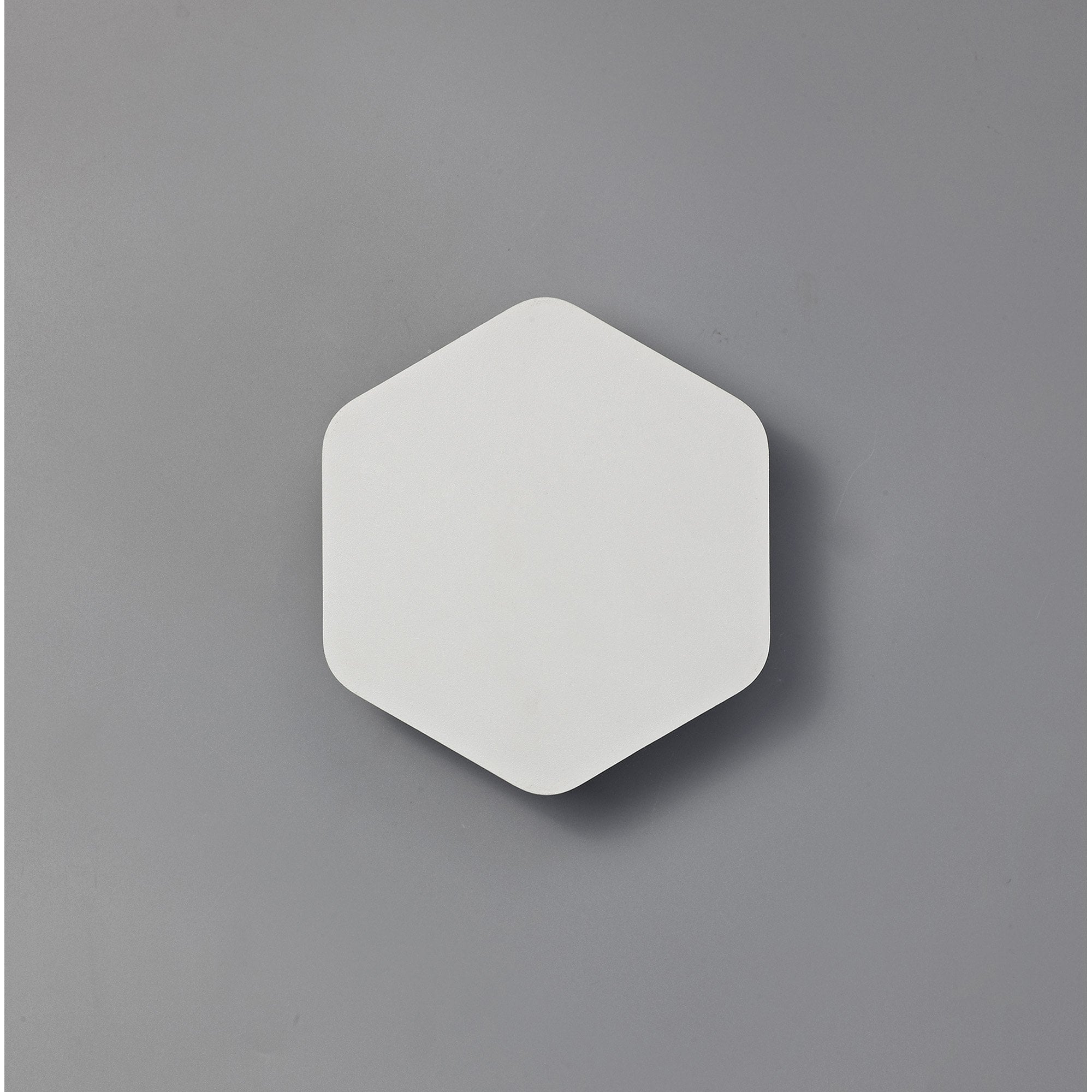 Fabula Kingsley Magnetic Base LED Wall Lamp - 15cm Vertical Hexagonal - Sand White