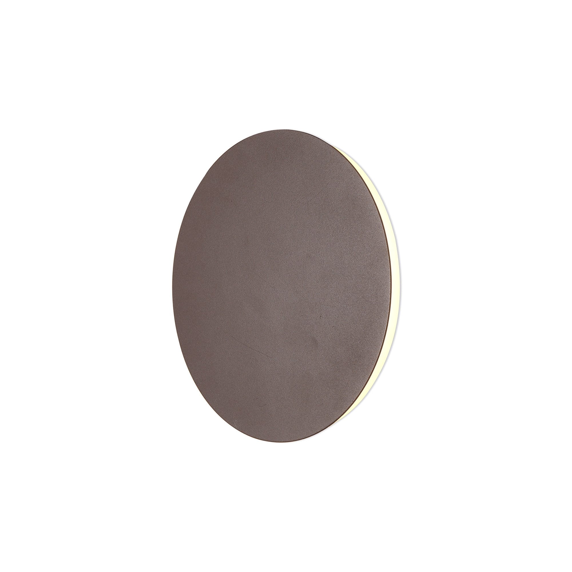 Fabula Kingsley Magnetic Base LED Wall Lamp - 20/19cm - Central - Coffee & Acrylic Frosted Diffuser