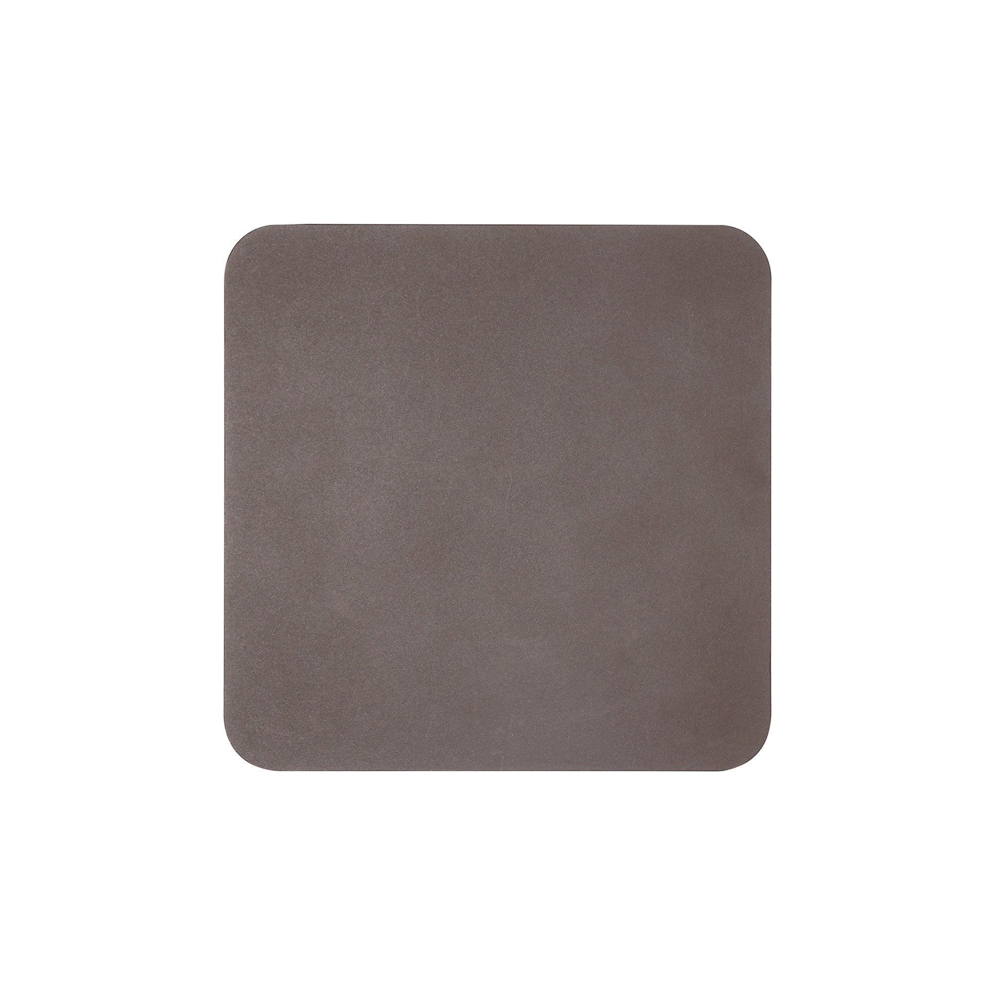 Fabula Kingsley Magnetic Base LED Wall Lamp - 20/19cm Square - Central - Coffee & Acrylic Frosted Diffuser