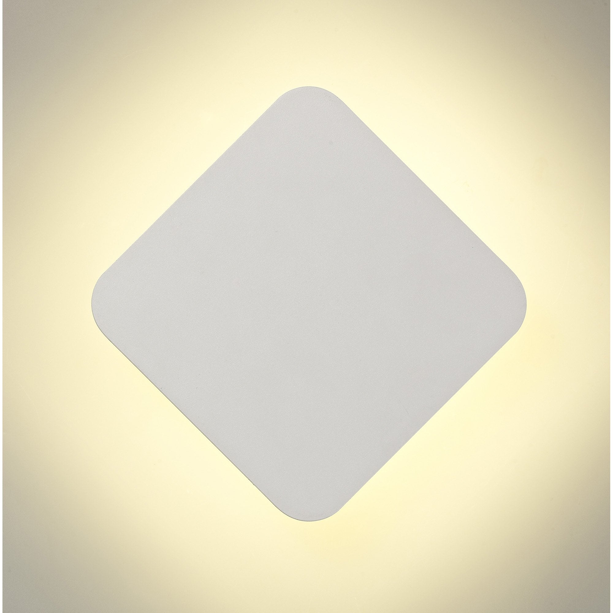 Fabula Kingsley Magnetic Base LED Wall Lamp - 20cm Diamond - Sand White