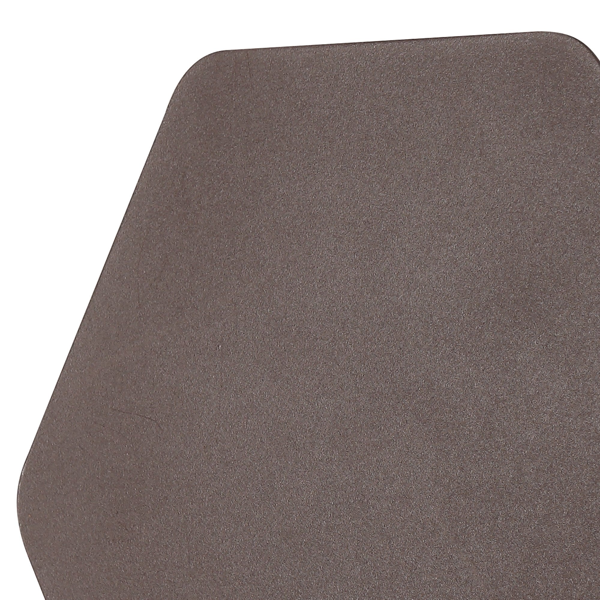 Fabula Kingsley Magnetic Base LED Wall Lamp - 20cm Horizontal Hexagonal - Coffee