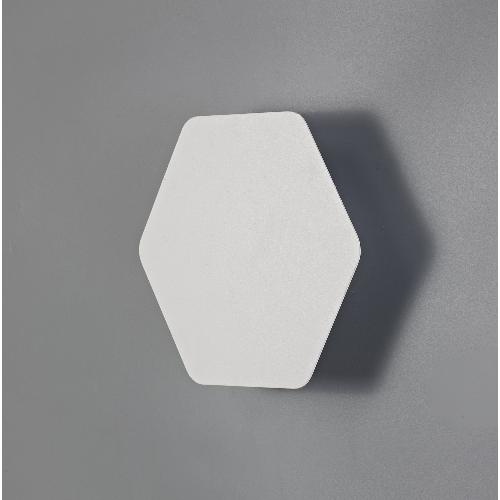 Fabula Kingsley Magnetic Base LED Wall Lamp - 20cm Horizontal Hexagonal - Sand White