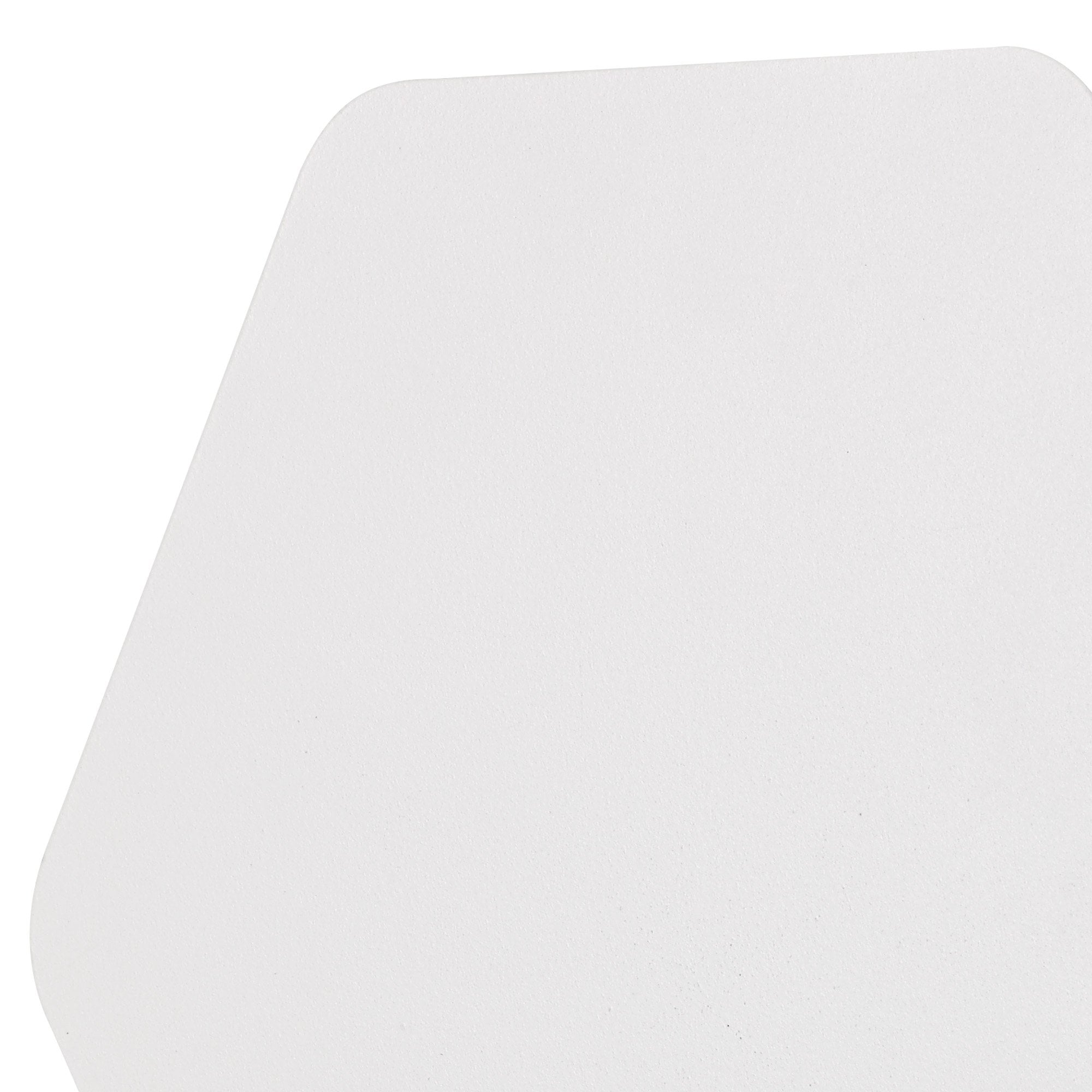 Fabula Kingsley Magnetic Base LED Wall Lamp - 20cm Horizontal Hexagonal - Sand White