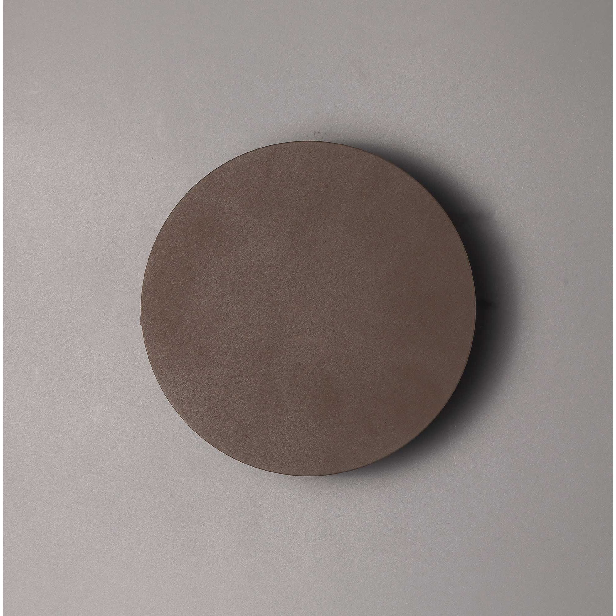 Fabula Kingsley Magnetic Base LED Wall Lamp - 20cm Round - Coffee