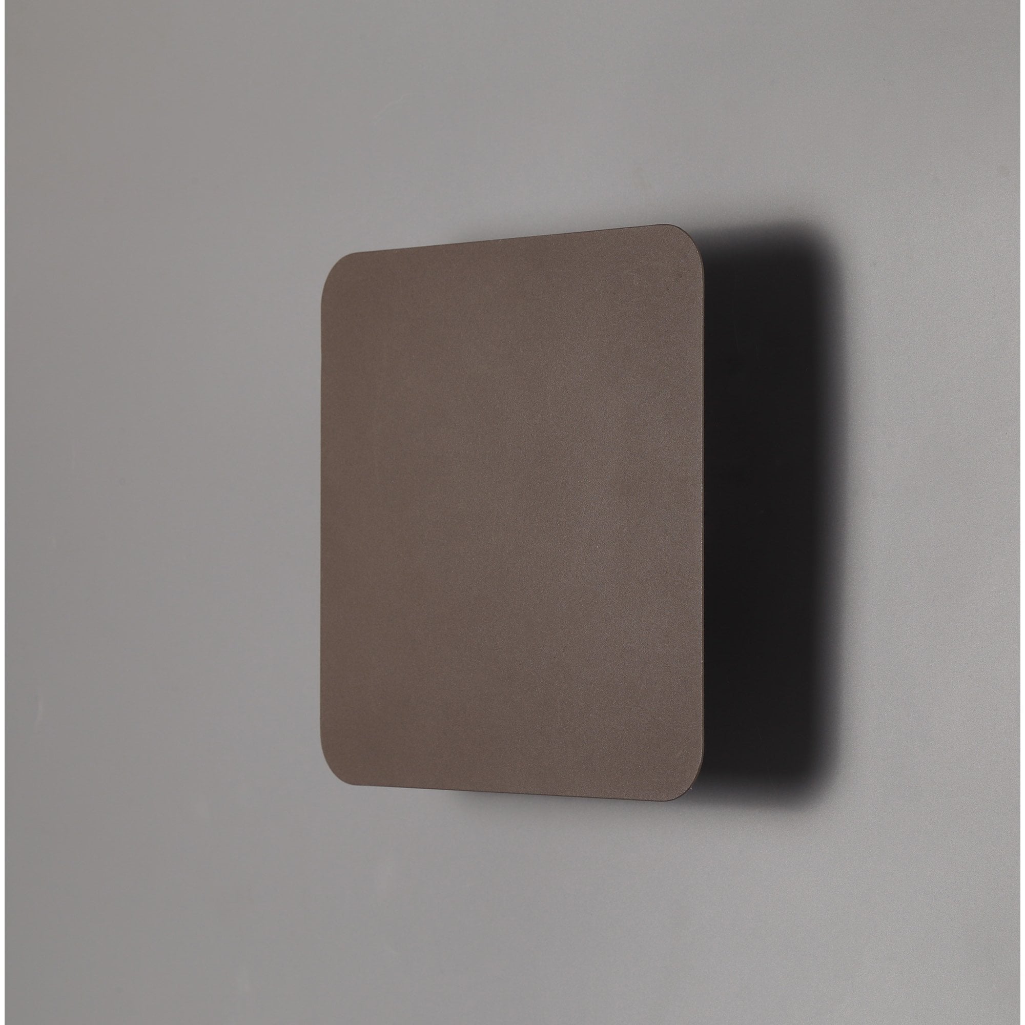 Fabula Kingsley Magnetic Base LED Wall Lamp - 20cm Square - Coffee