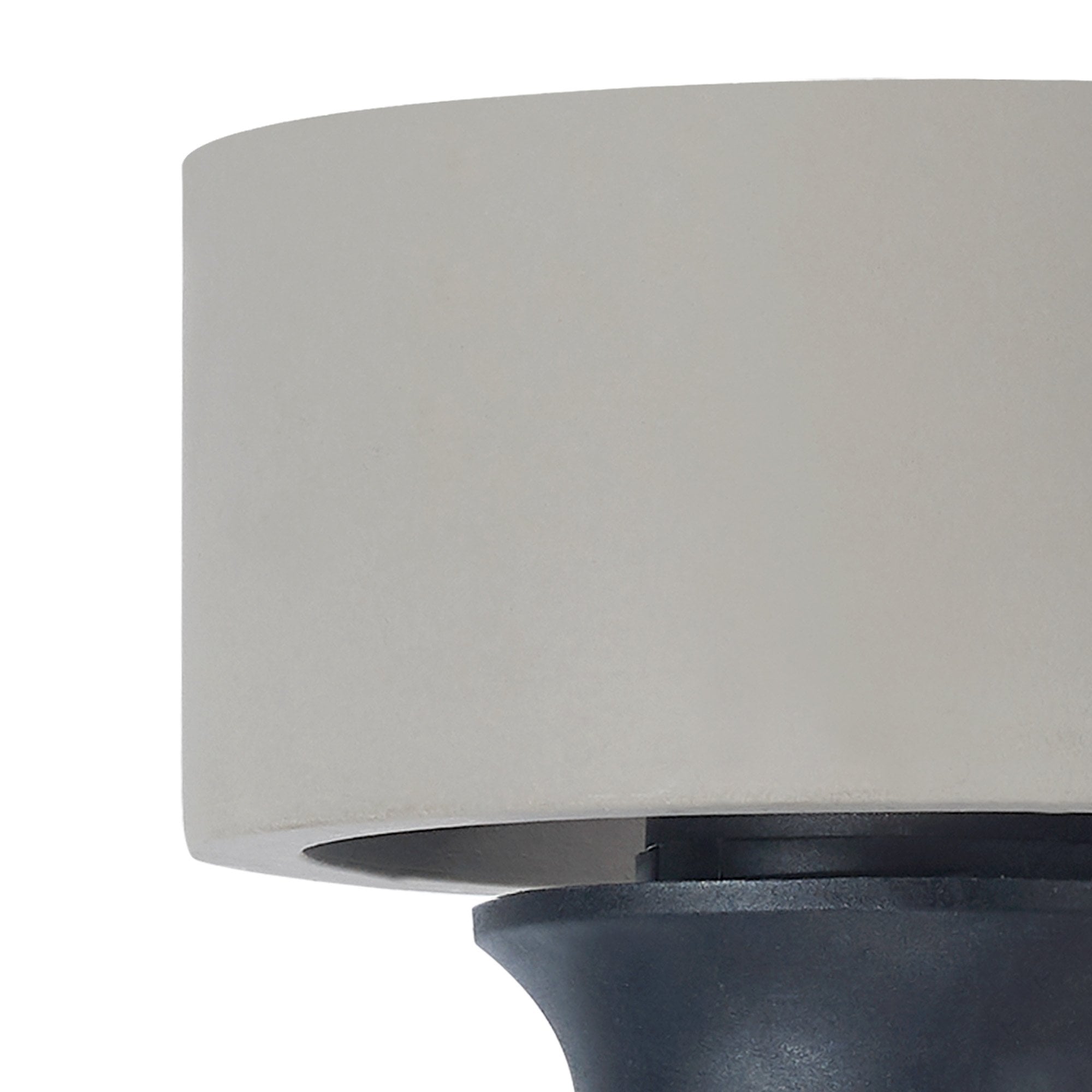 Fabula Laurel Single Flush Mount Kit - Concrete - Frame Only