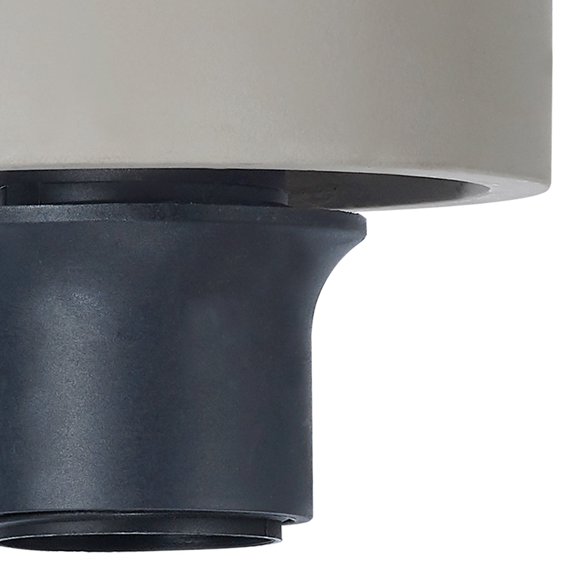 Fabula Laurel Single Flush Mount Kit - Concrete - Frame Only