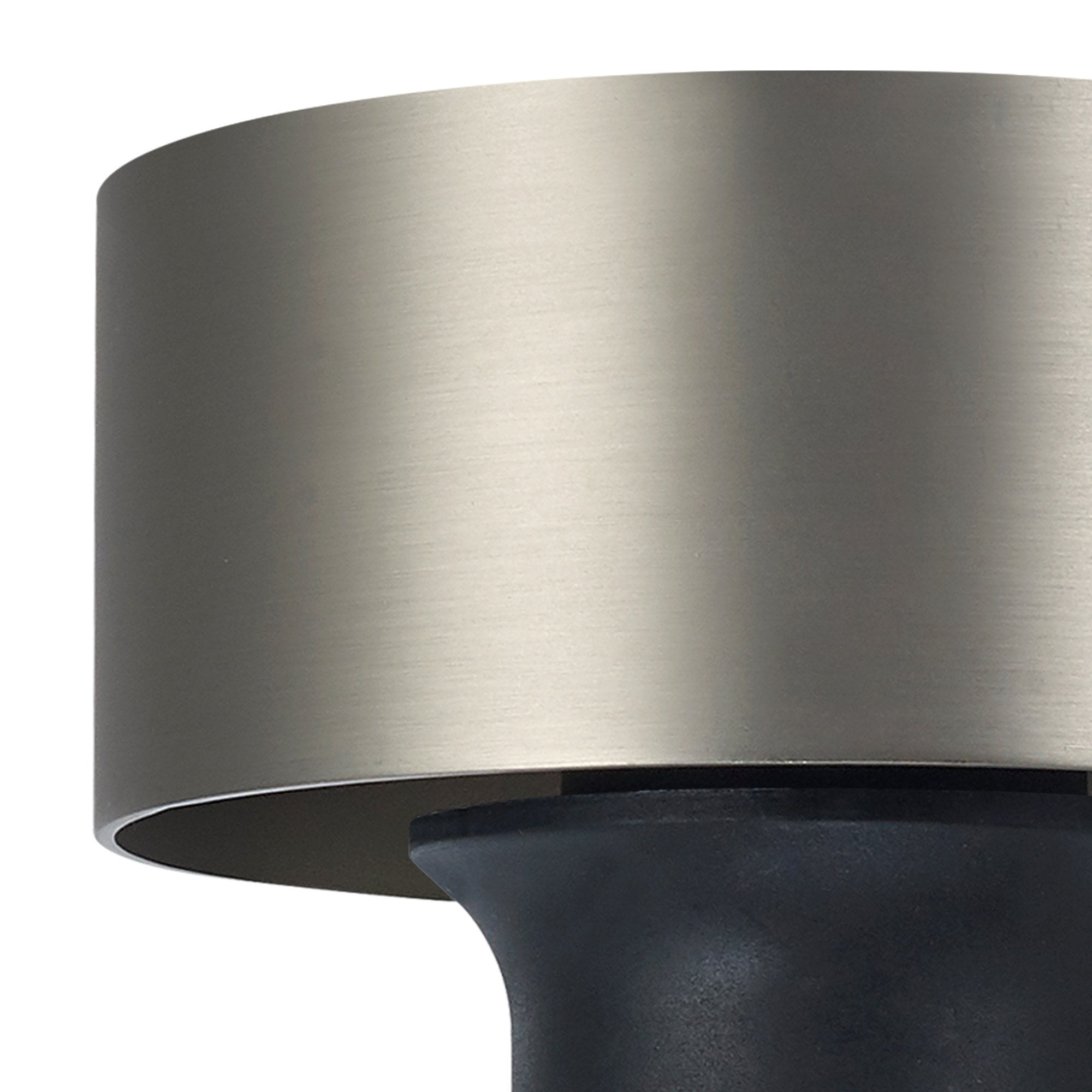 Fabula Laurel Single Flush Mount Kit - Satin Nickel - Frame Only