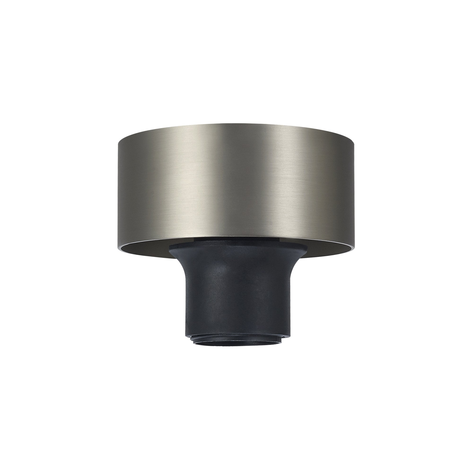 Fabula Laurel Single Flush Mount Kit - Satin Nickel - Frame Only