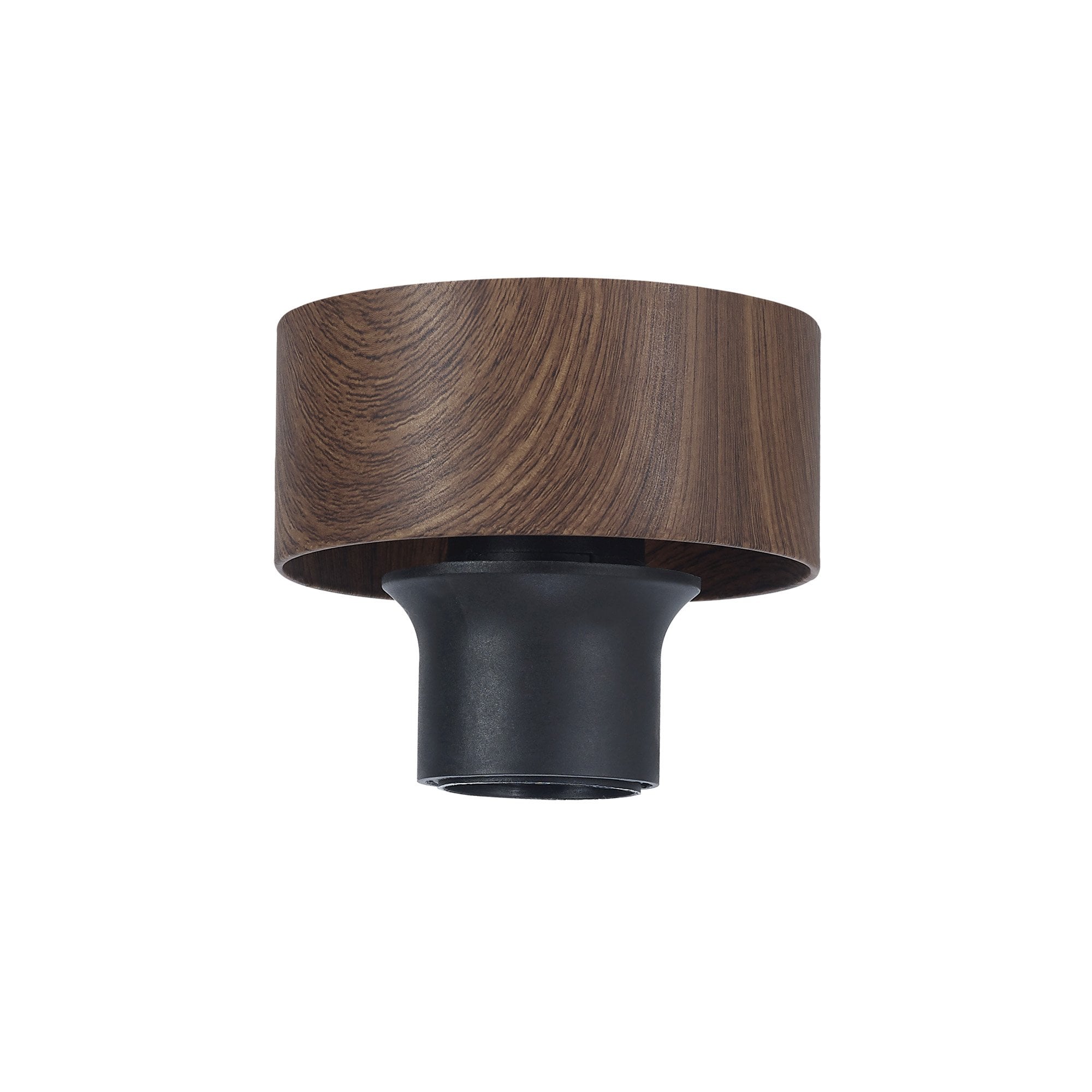Fabula Laurel Single Flush Mount Kit - Walnut - Frame Only