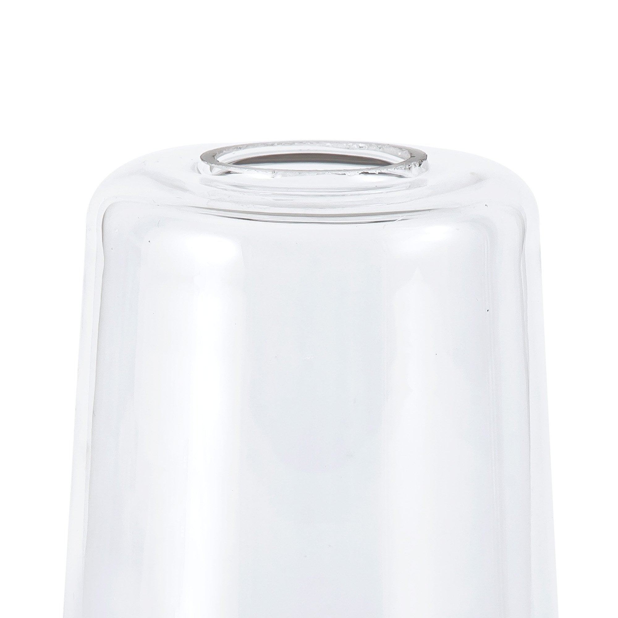 Fabula Laurel Small Cylindrical Cone Shade - Clear Glass - Shade Only