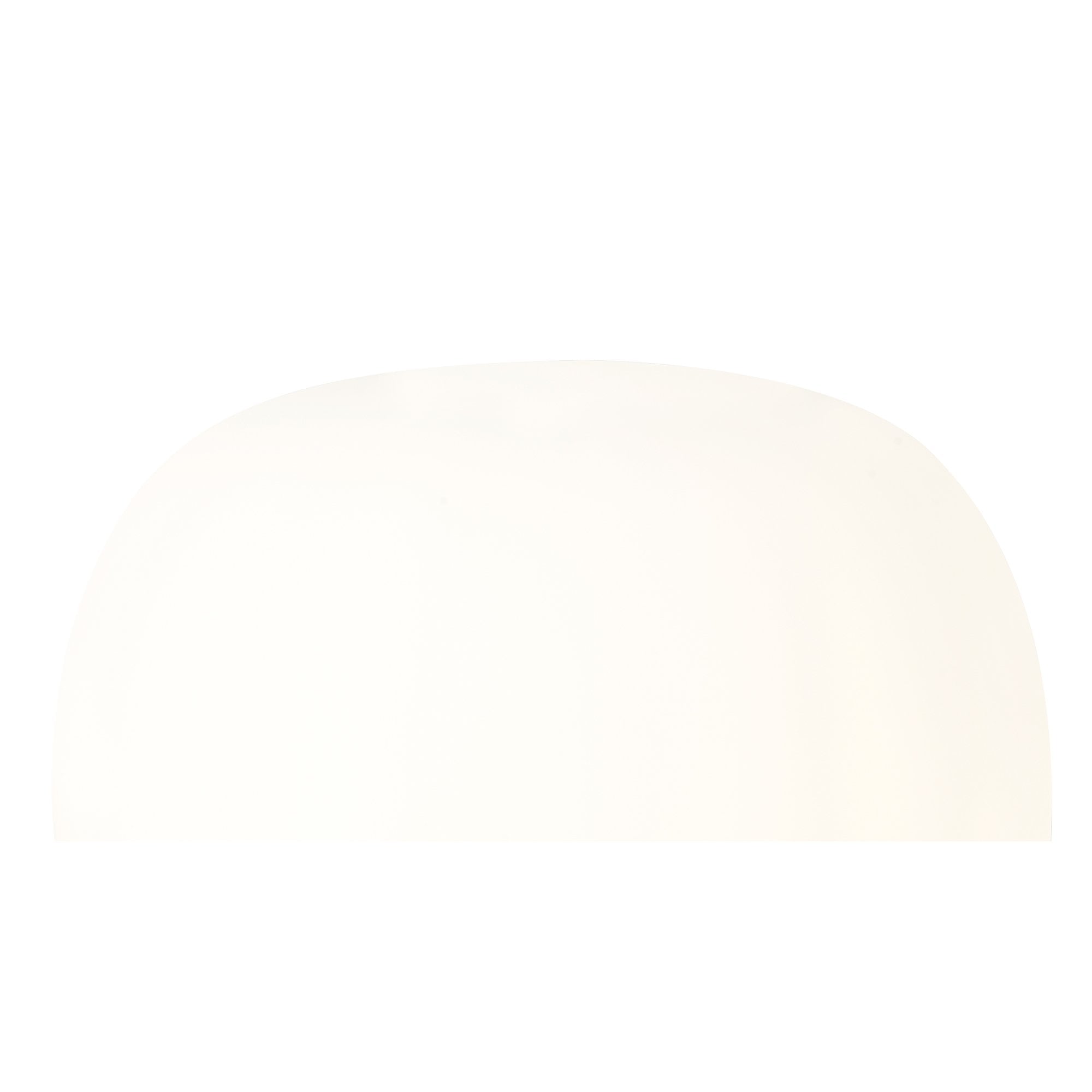 Fabula Littleton Medium Single Oval Ball Table Lamp - Matt Black & Frosted White Glass