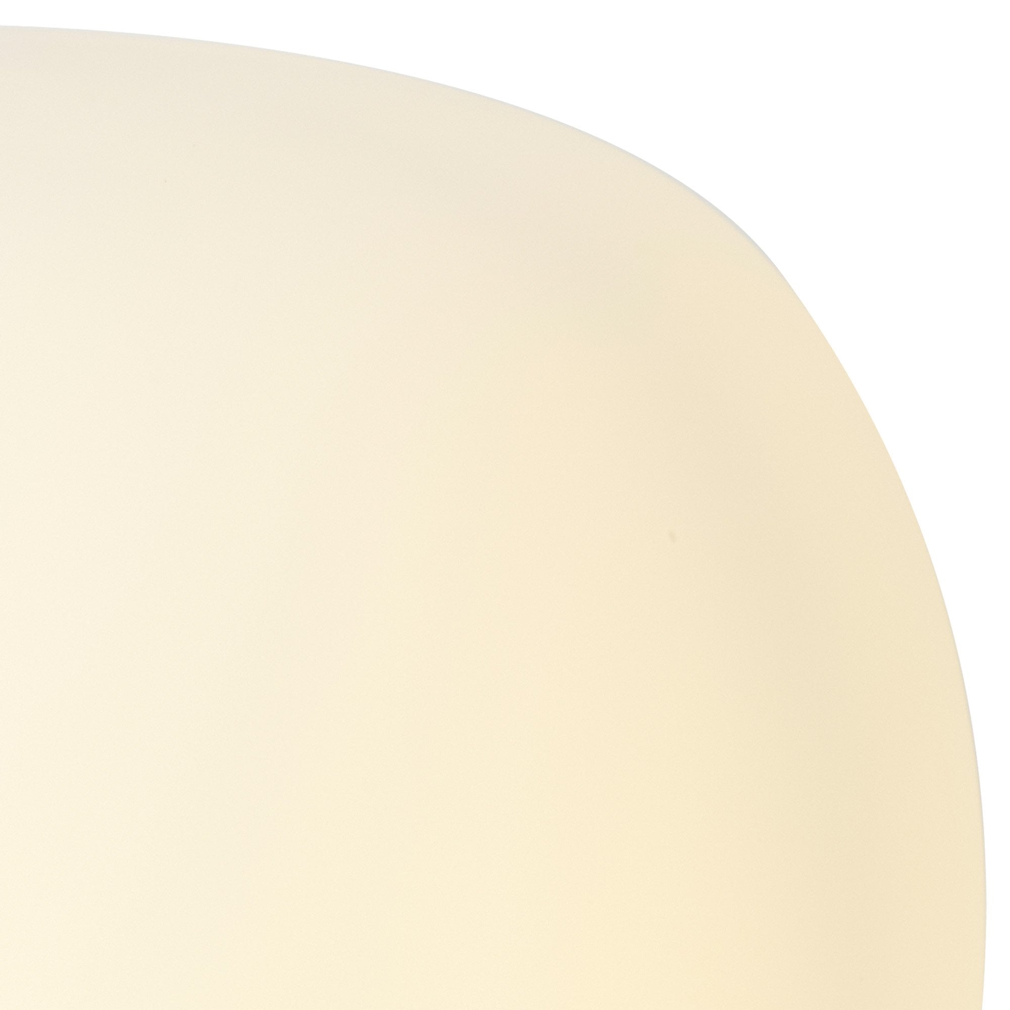 Fabula Littleton Medium Single Oval Ball Table Lamp - Satin Gold & Frosted White Glass