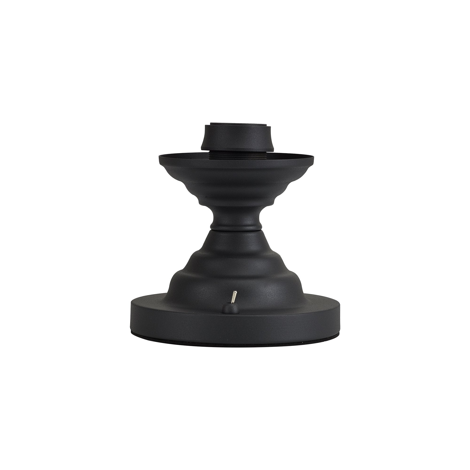 Fabula Mansfield Single Table Lamp Base - Graphite - Base Only