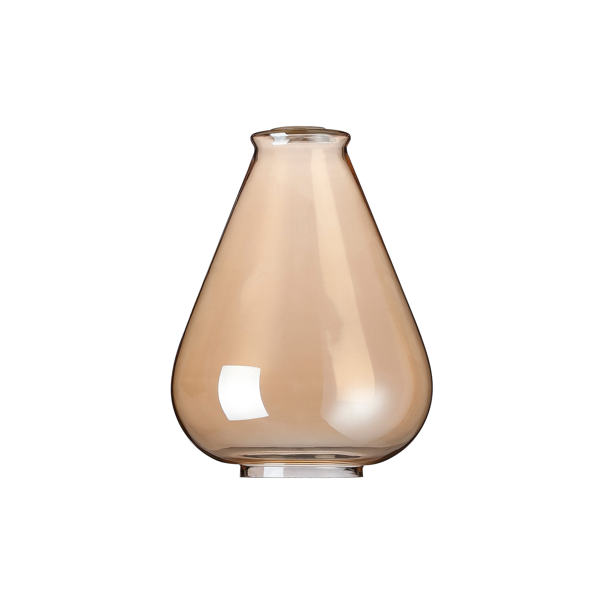 Fabula Maple Narrow Shade - Amber Glass - Shade Only