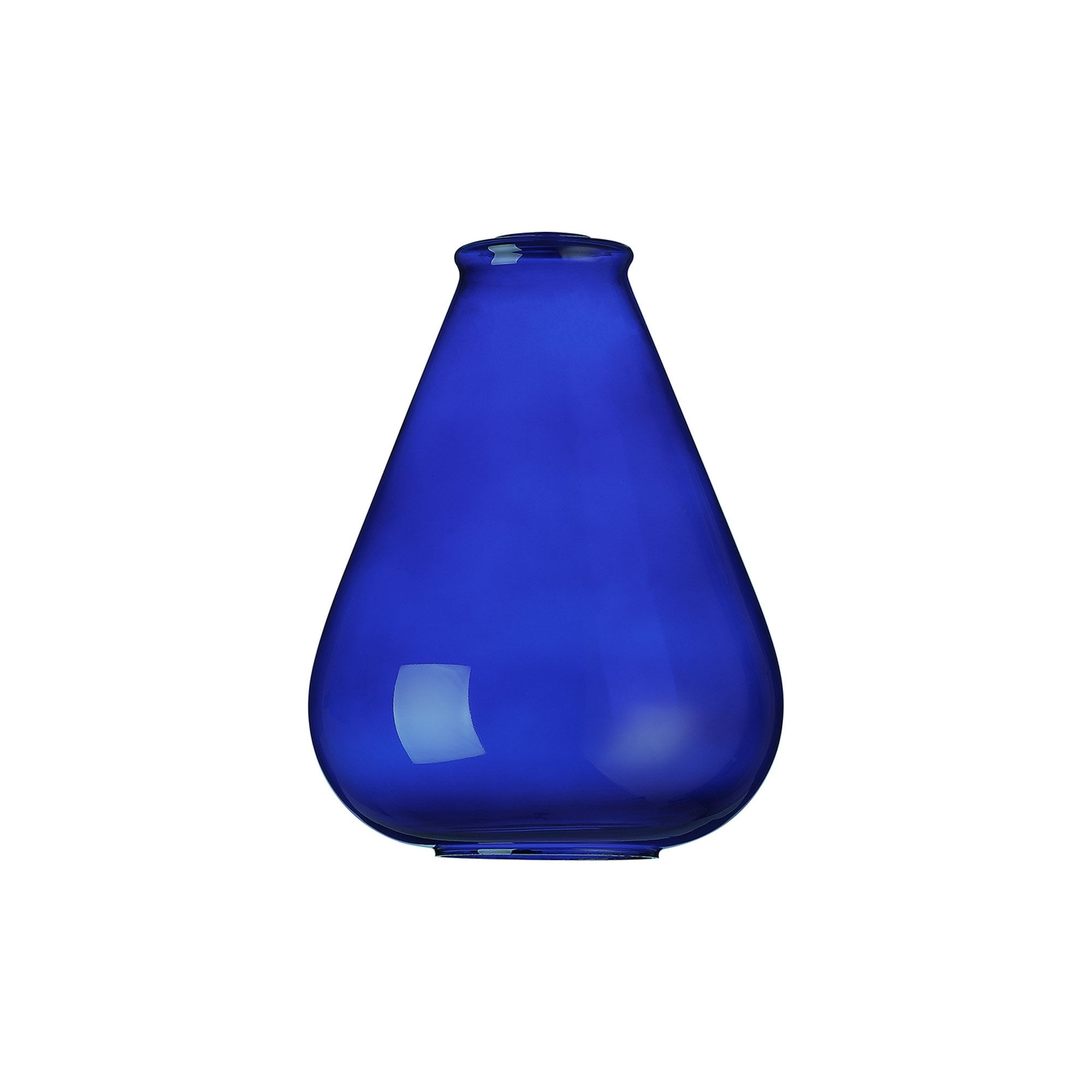 Fabula Maple Narrow Shade - Blue Ink Glass - Shade Only