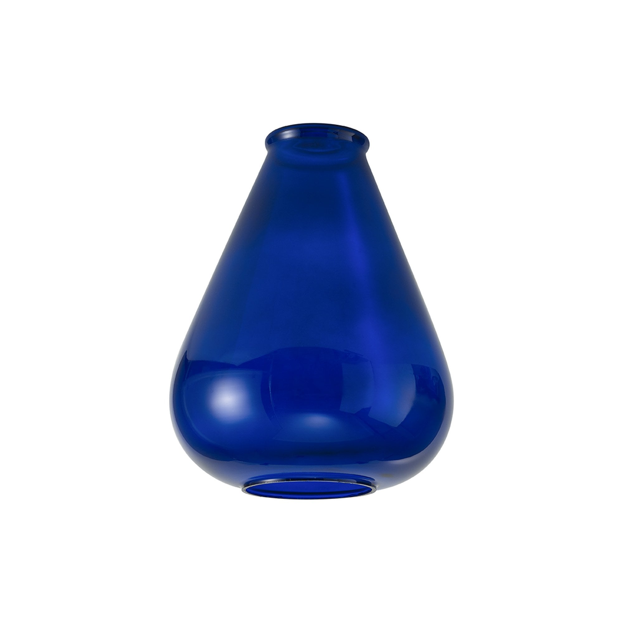 Fabula Maple Narrow Shade - Blue Ink Glass - Shade Only