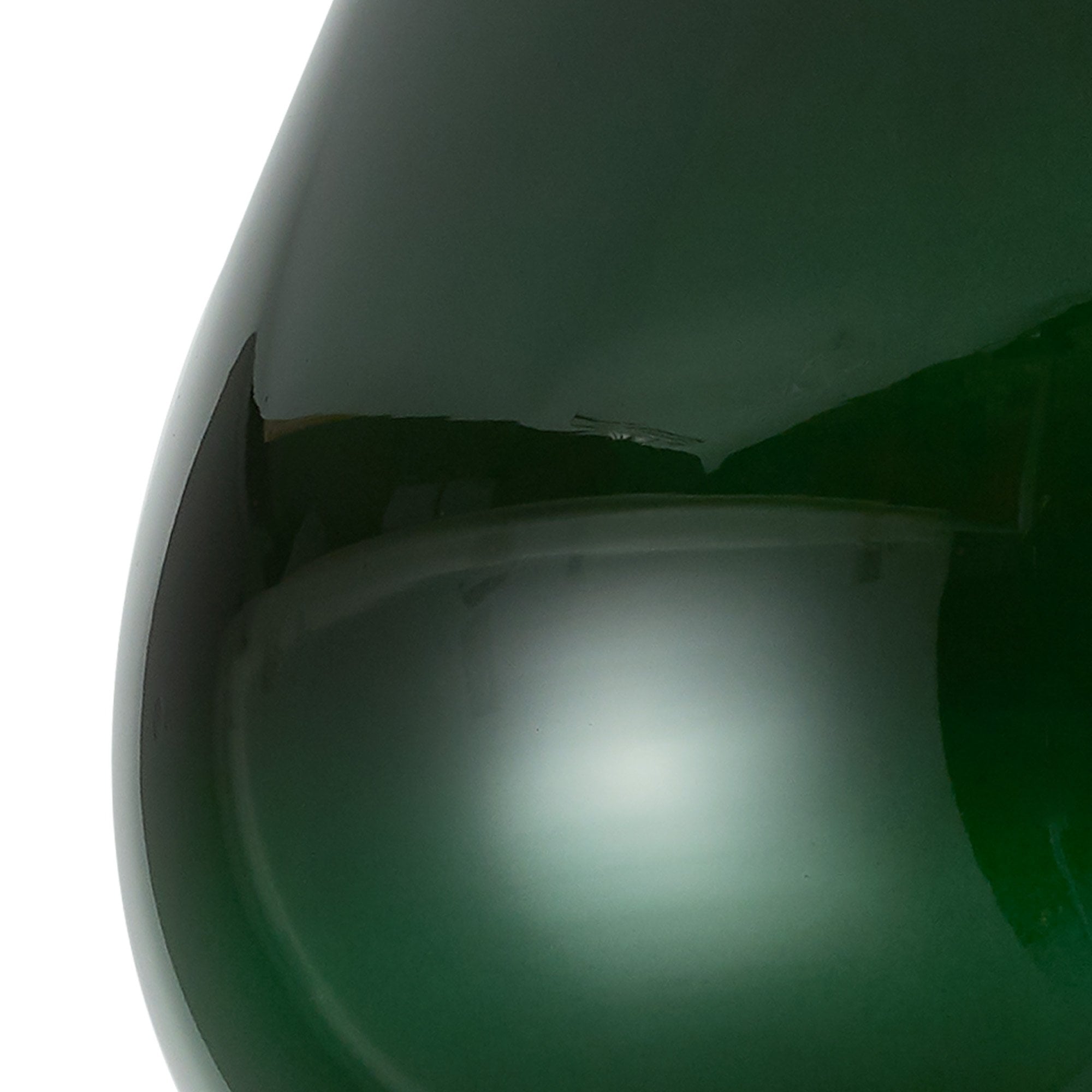 Fabula Maple Narrow Shade - Bottle Green Glass - Shade Only