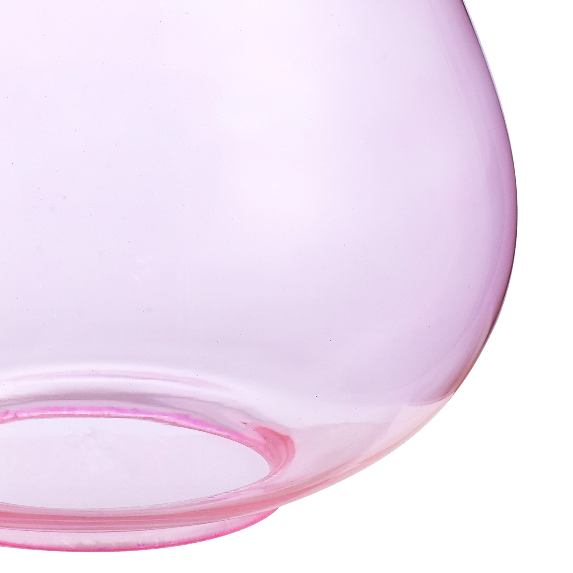 Fabula Maple Narrow Shade - Pink Glass - Shade Only