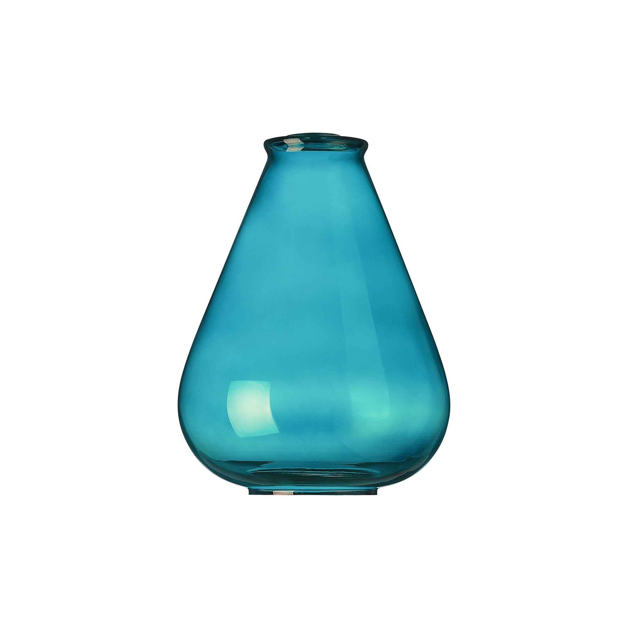 Fabula Maple Narrow Shade - Teal Blue Glass - Shade Only