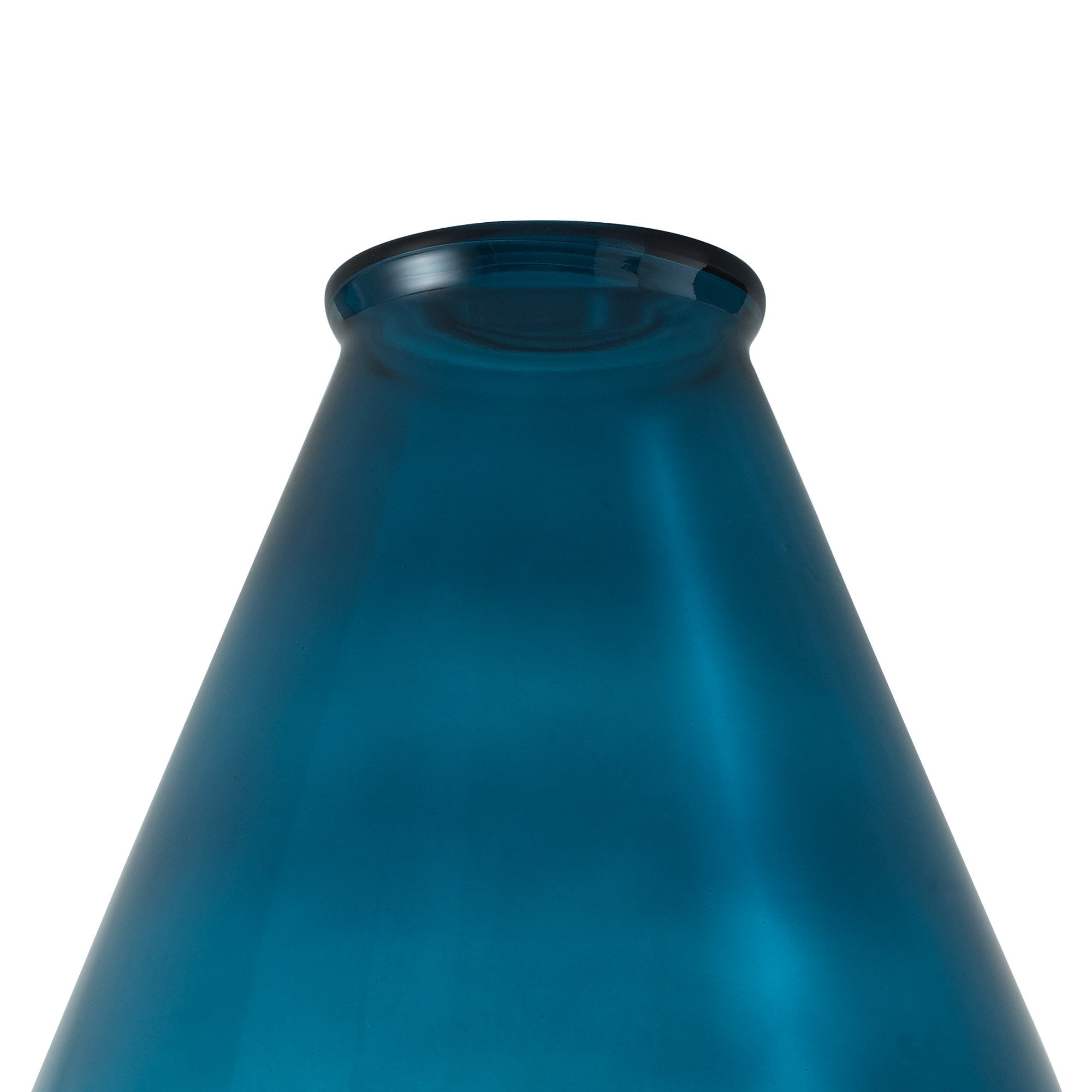 Fabula Maple Narrow Shade - Teal Blue Glass - Shade Only