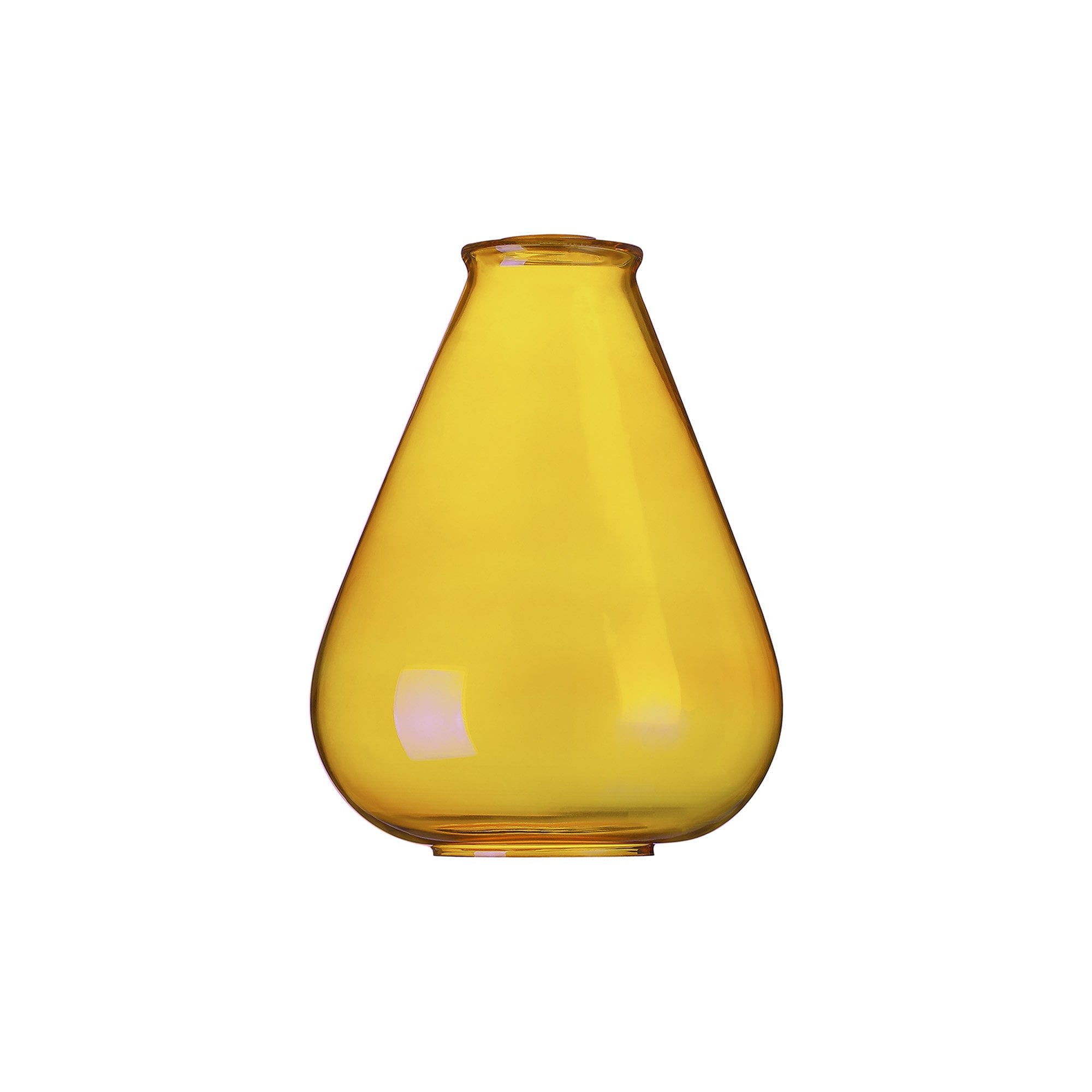 Fabula Maple Narrow Shade - Yellow Glass - Shade Only