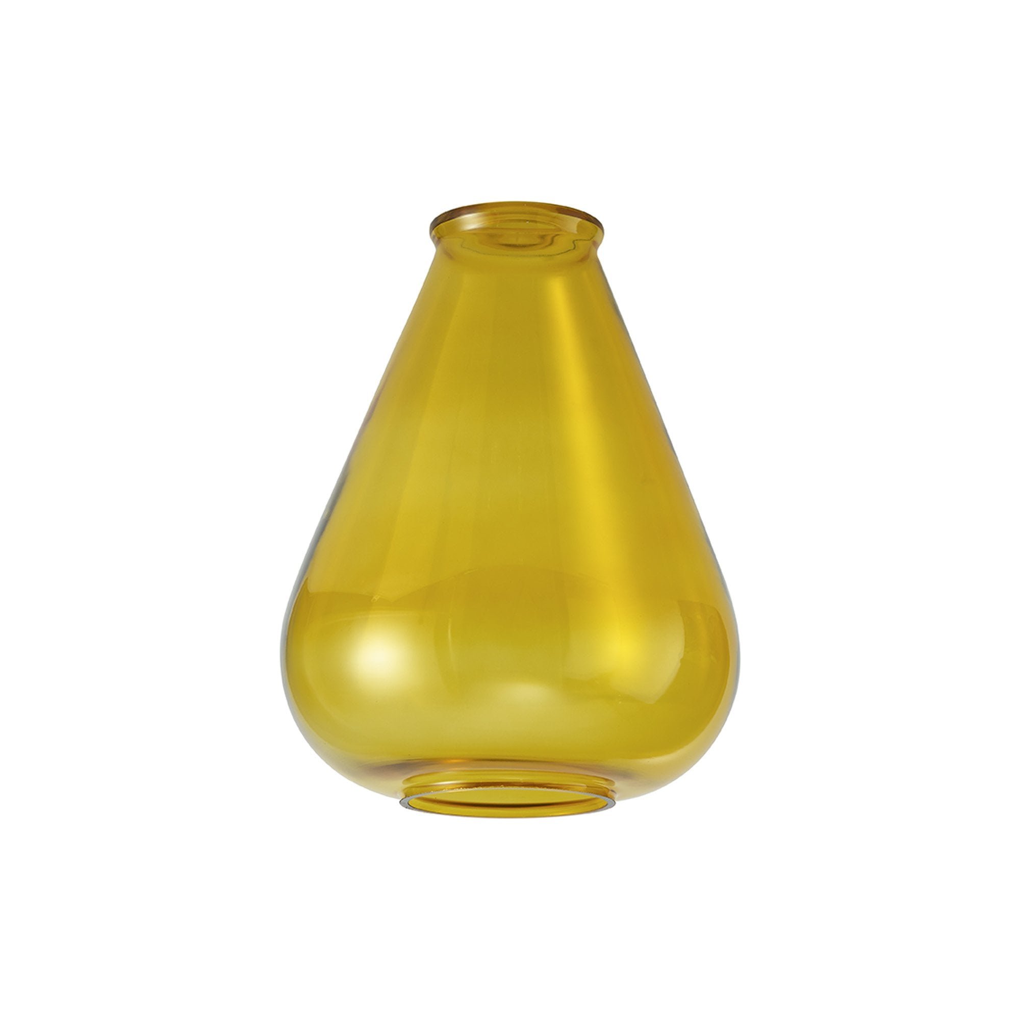 Fabula Maple Narrow Shade - Yellow Glass - Shade Only